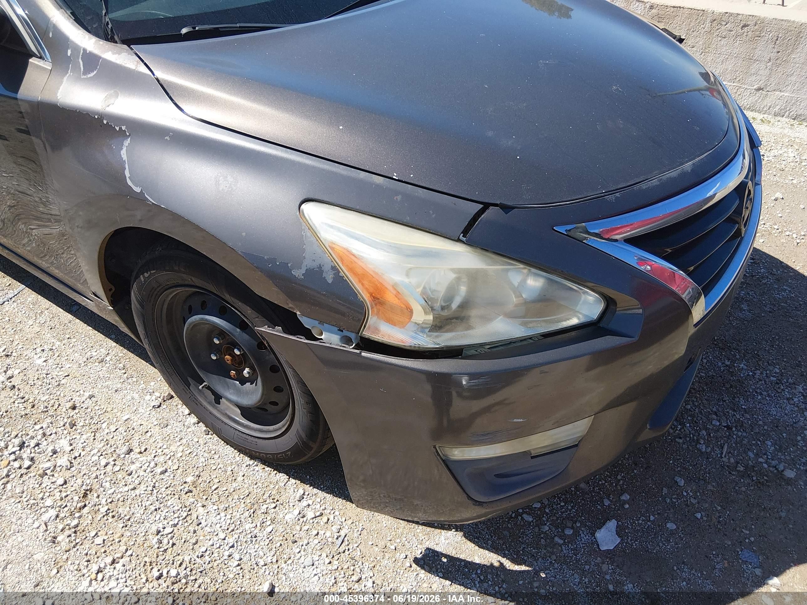 2014 Nissan Altima 2.5 S Gray vin: 1N4AL3AP6EC401590