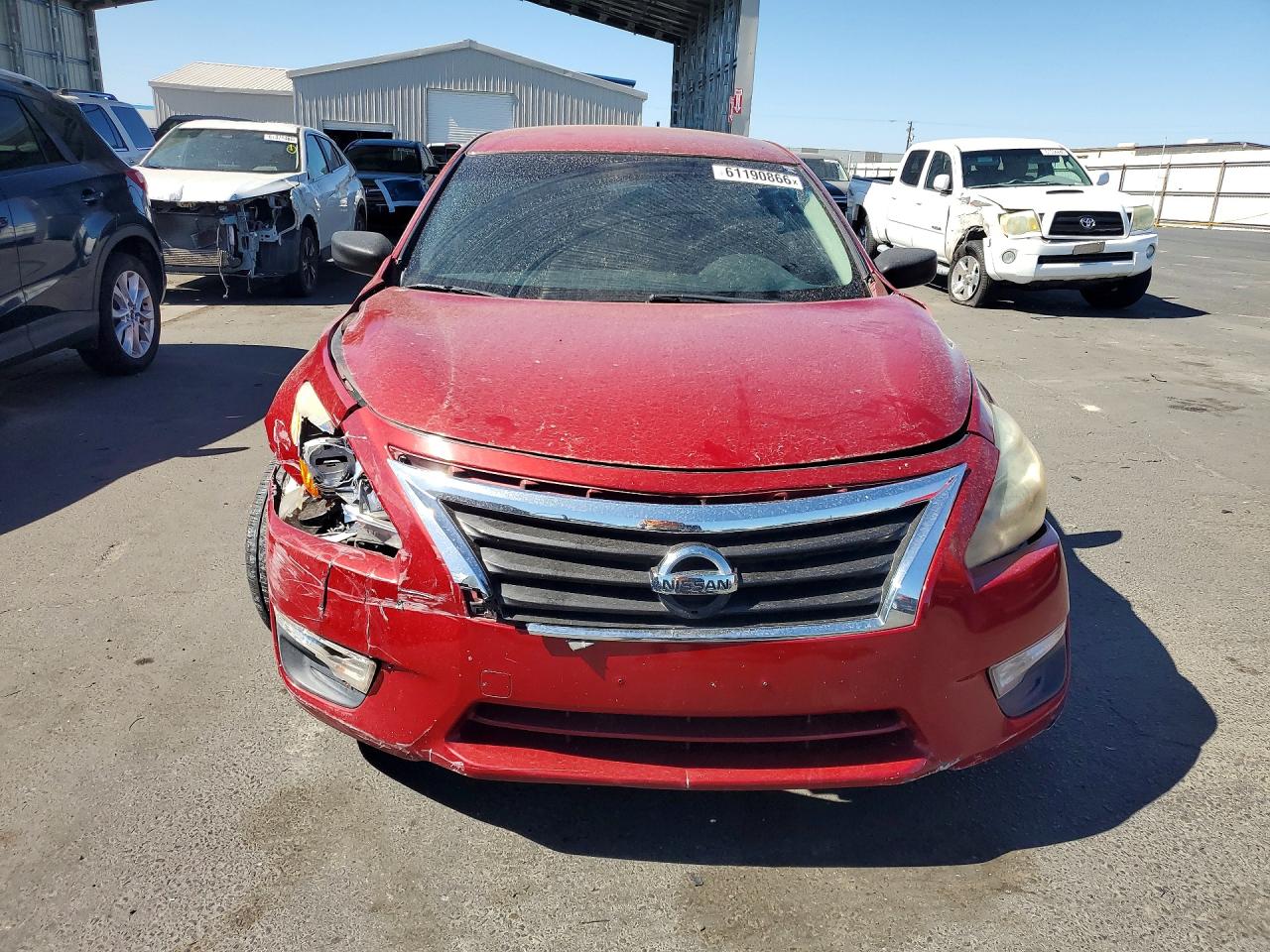 2014 Nissan Altima 2.5 S Красный vin: 1N4AL3AP6EC404781
