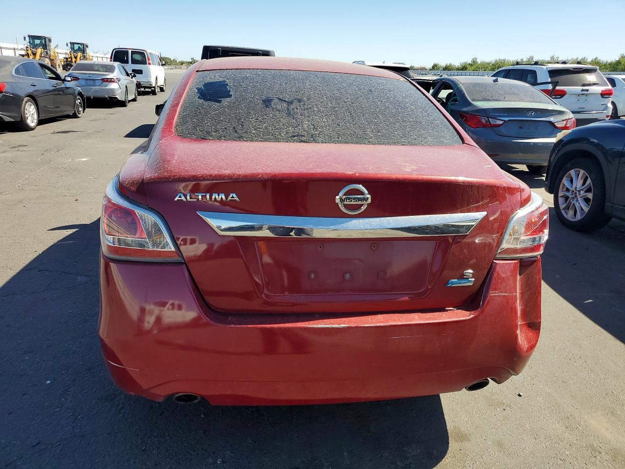 2014 Nissan Altima 2.5 S Красный vin: 1N4AL3AP6EC404781