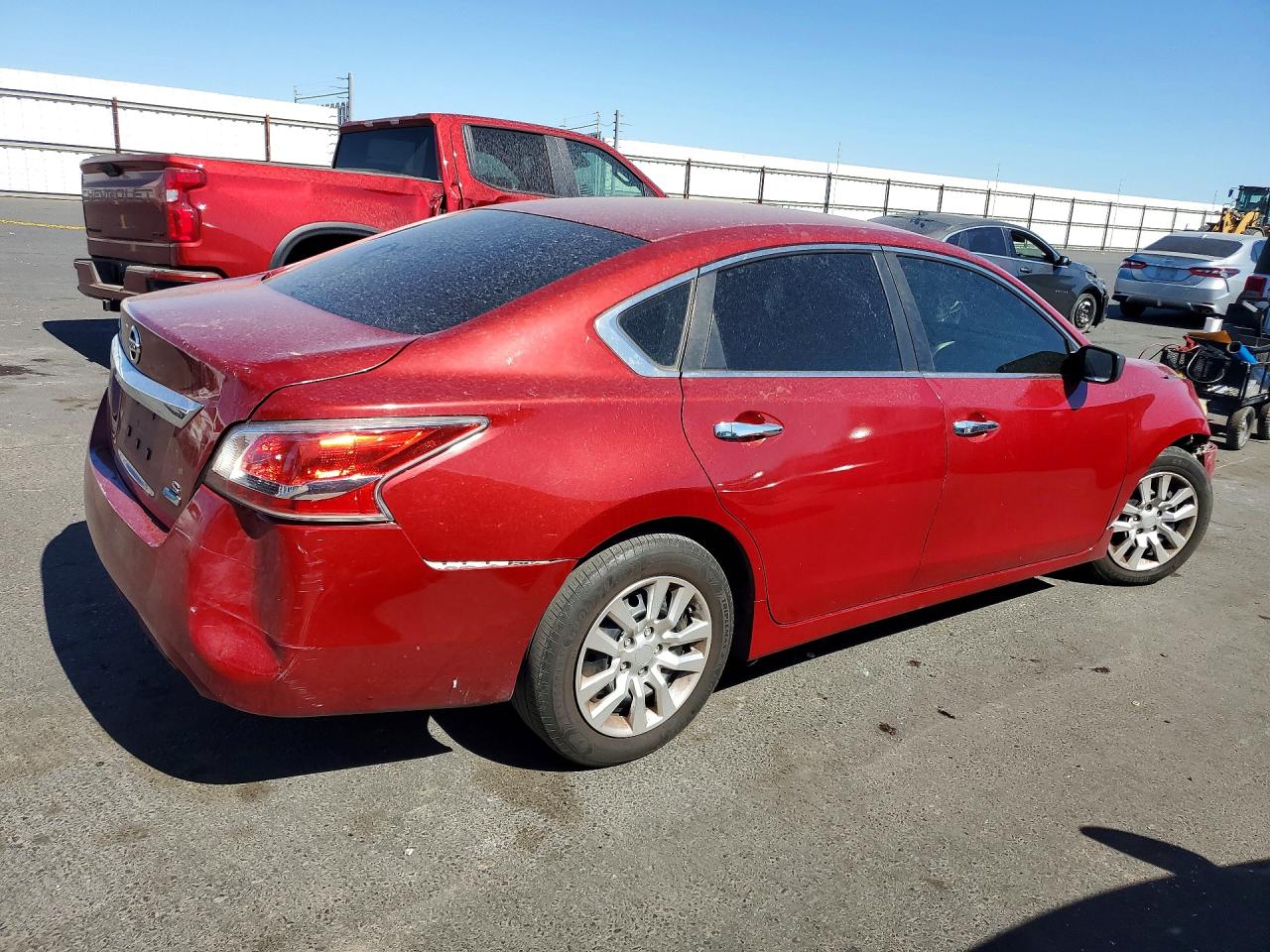 2014 Nissan Altima 2.5 S Красный vin: 1N4AL3AP6EC404781