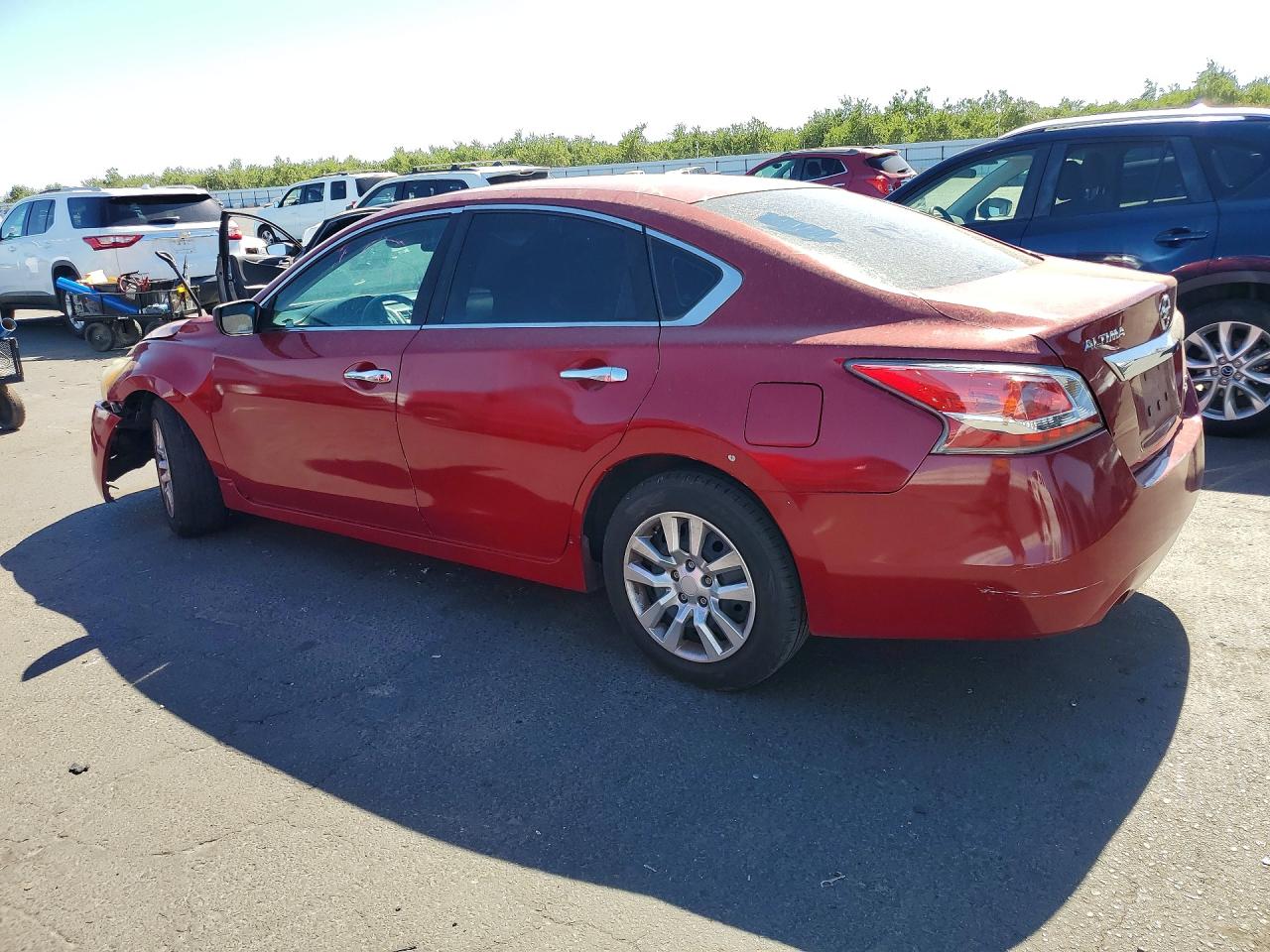 2014 Nissan Altima 2.5 S Красный vin: 1N4AL3AP6EC404781