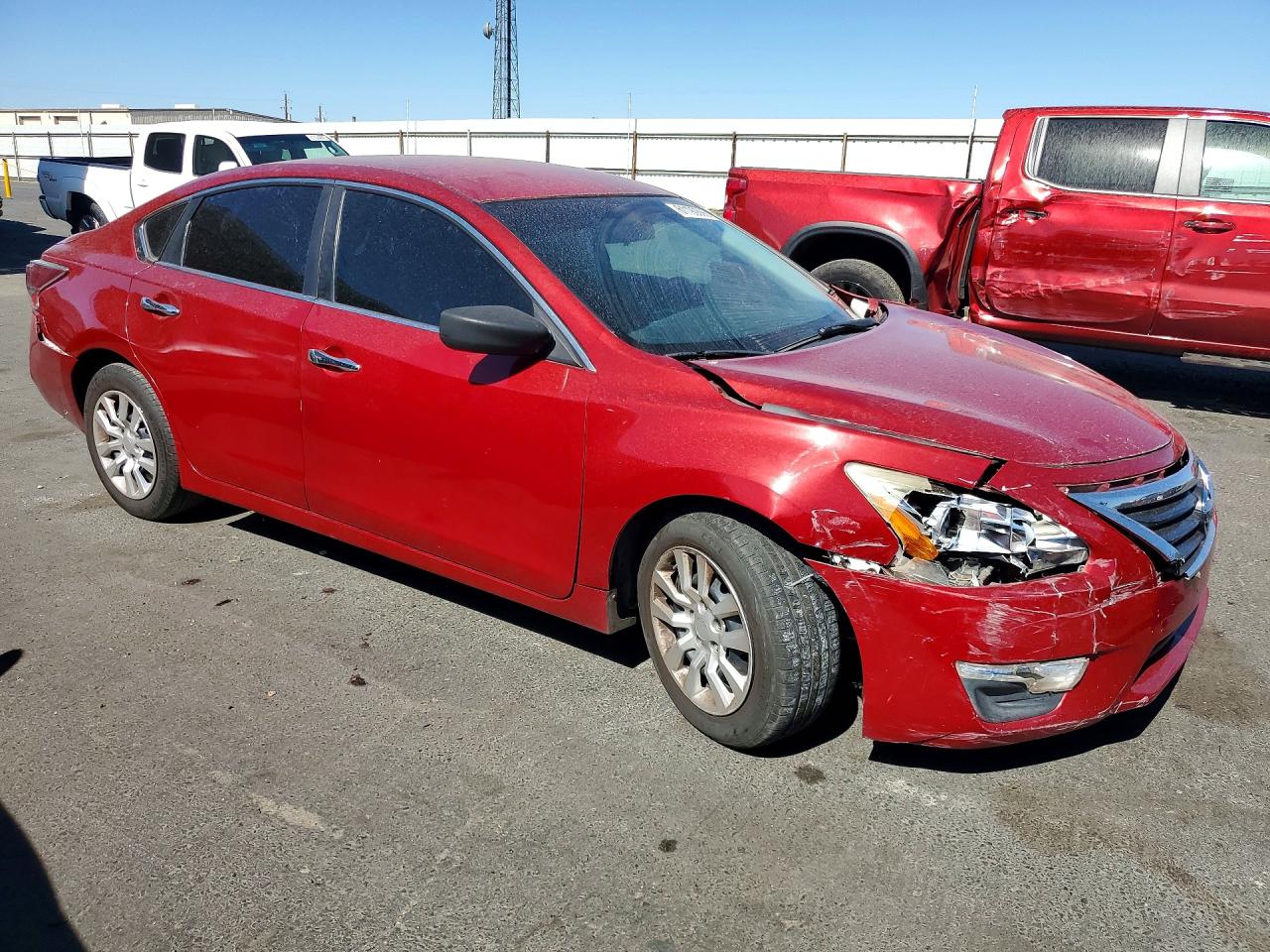 2014 Nissan Altima 2.5 S Красный vin: 1N4AL3AP6EC404781