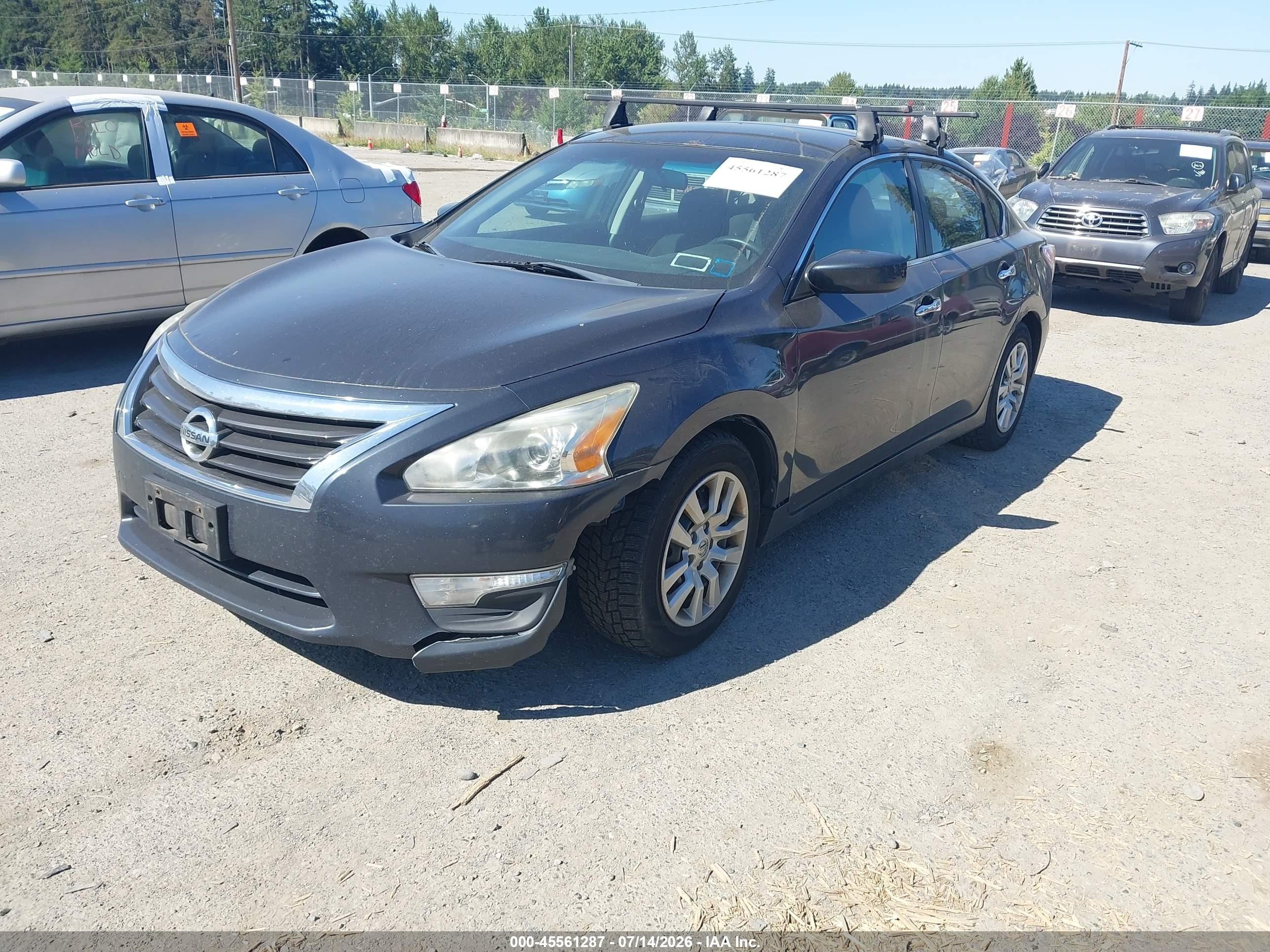 2014 Nissan Altima 2.5/2.5 S/2.5 Sl/2.5 Sv Gray vin: 1N4AL3AP6EC409043