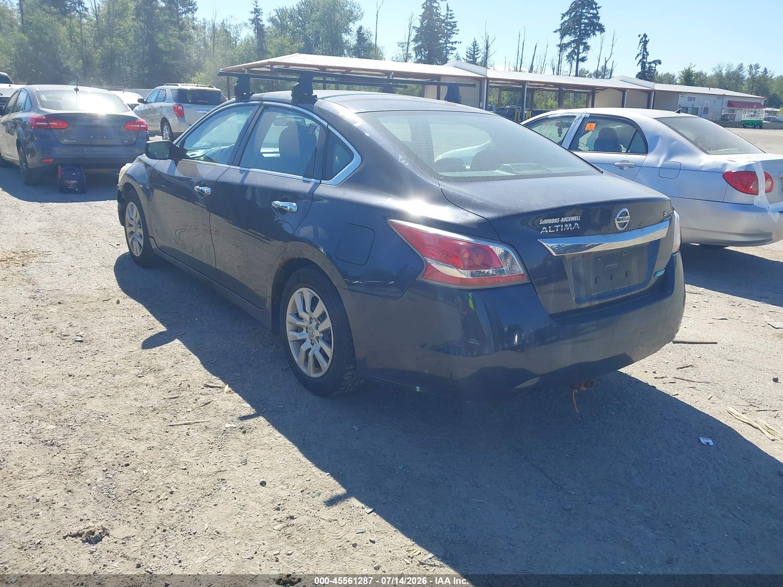 2014 Nissan Altima 2.5/2.5 S/2.5 Sl/2.5 Sv Gray vin: 1N4AL3AP6EC409043