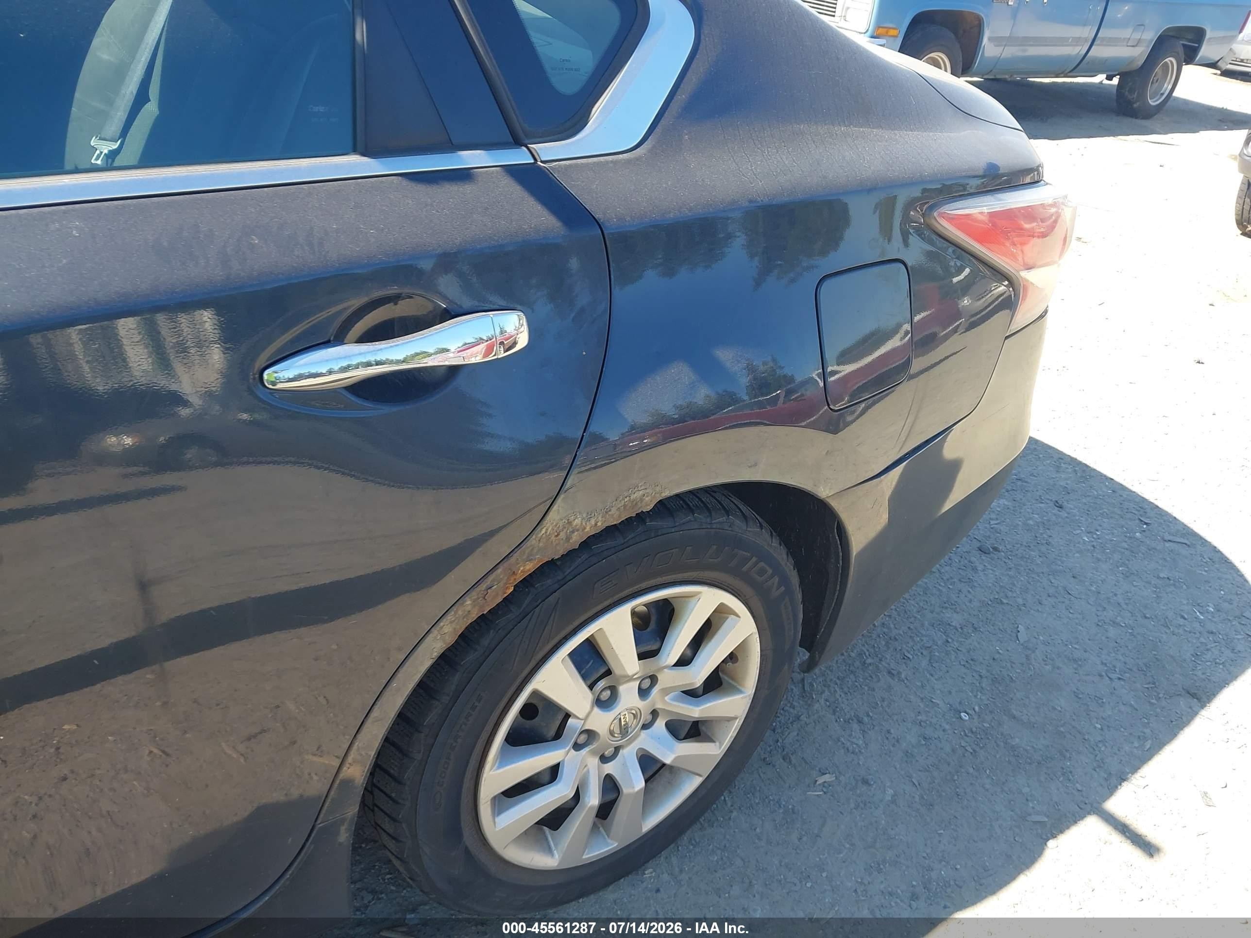 2014 Nissan Altima 2.5/2.5 S/2.5 Sl/2.5 Sv Gray vin: 1N4AL3AP6EC409043