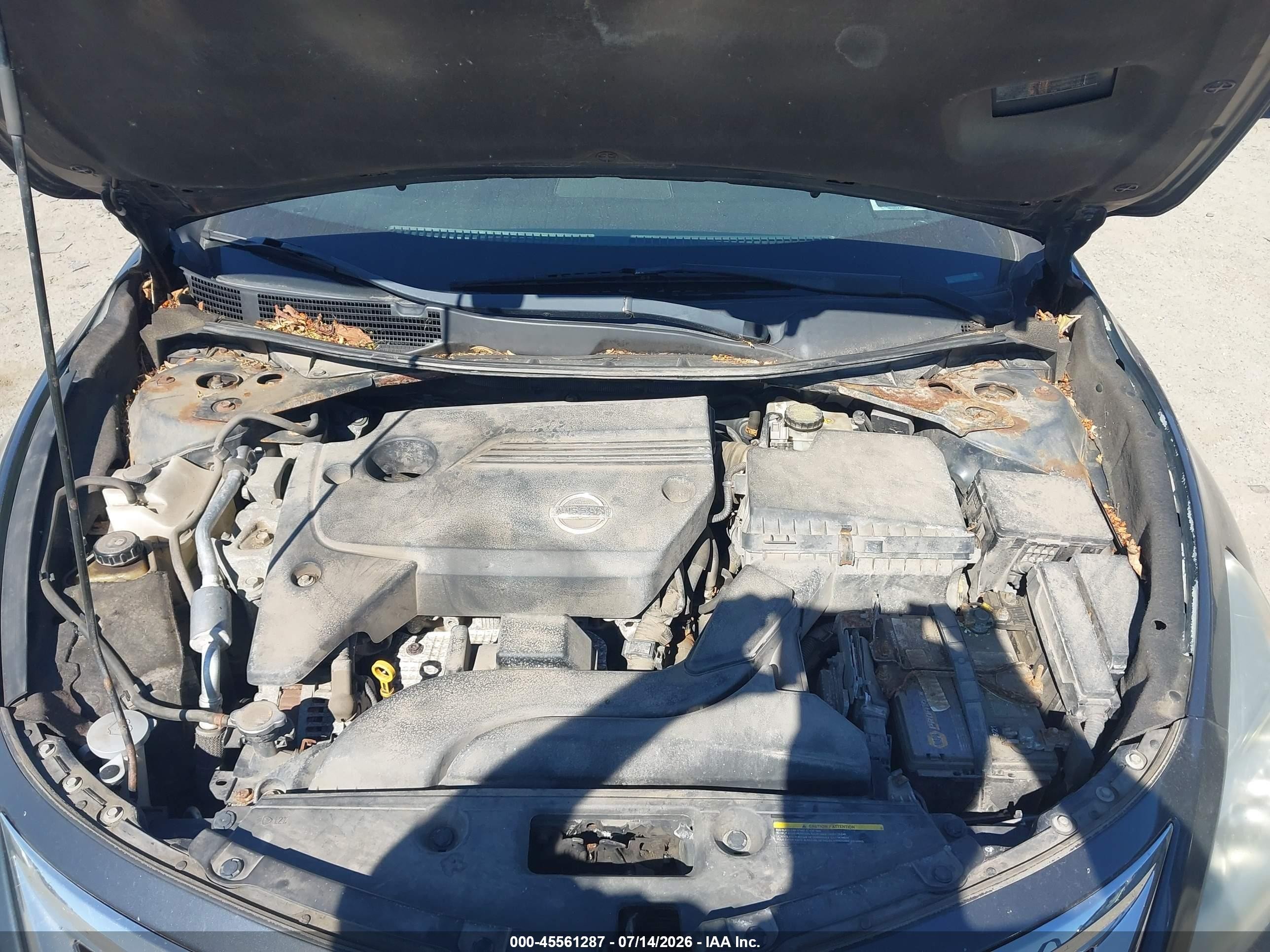 2014 Nissan Altima 2.5/2.5 S/2.5 Sl/2.5 Sv Gray vin: 1N4AL3AP6EC409043
