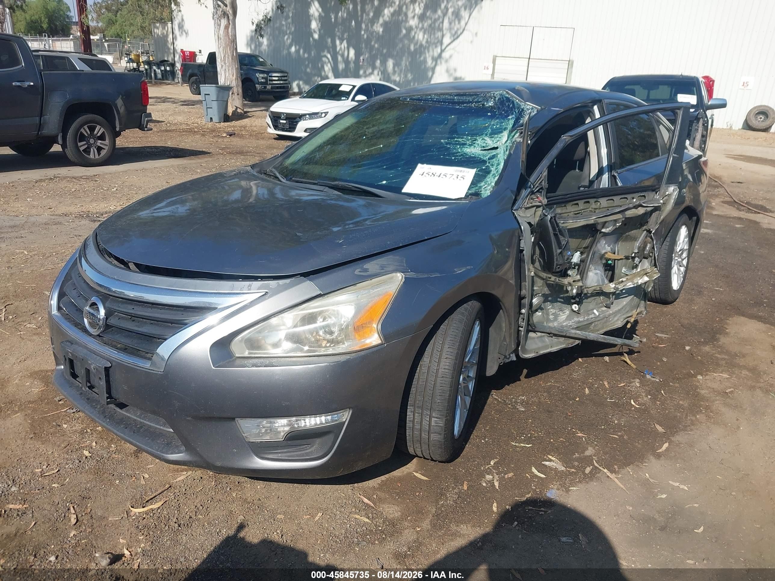 2014 Nissan Altima 2.5/2.5 S/2.5 Sl/2.5 Sv Gray vin: 1N4AL3AP6EC410581