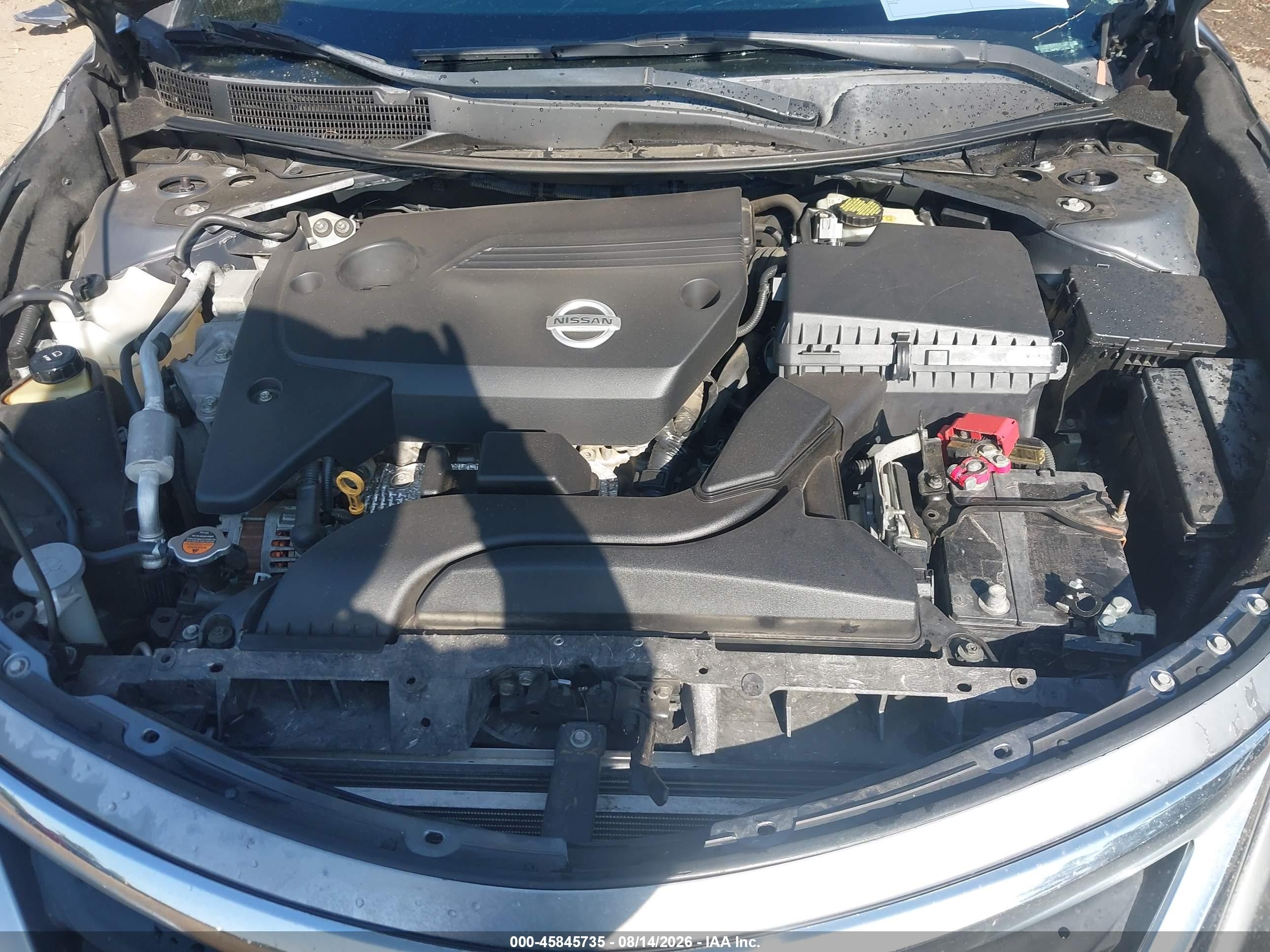 2014 Nissan Altima 2.5/2.5 S/2.5 Sl/2.5 Sv Gray vin: 1N4AL3AP6EC410581