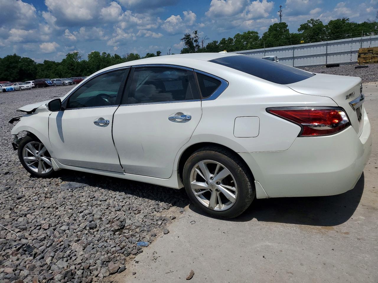 2014 Nissan Altima 2.5 Sl White vin: 1N4AL3AP6EC410631