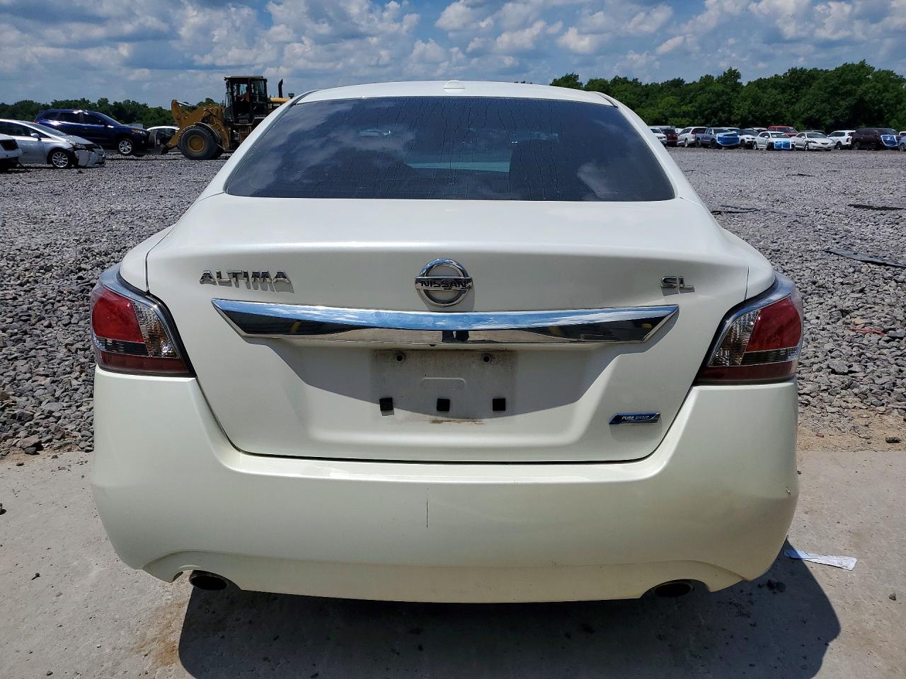 2014 Nissan Altima 2.5 Sl White vin: 1N4AL3AP6EC410631