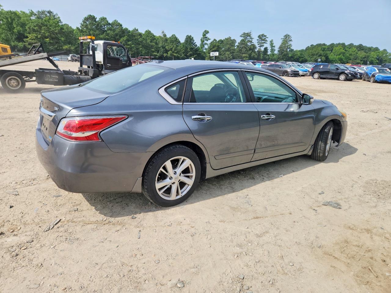 2014 Nissan Altima 2.5 Sv Gray vin: 1N4AL3AP6EC414422