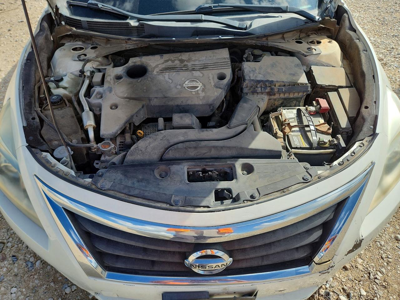 2014 Nissan Altima 2.5 S White vin: 1N4AL3AP6EC415778