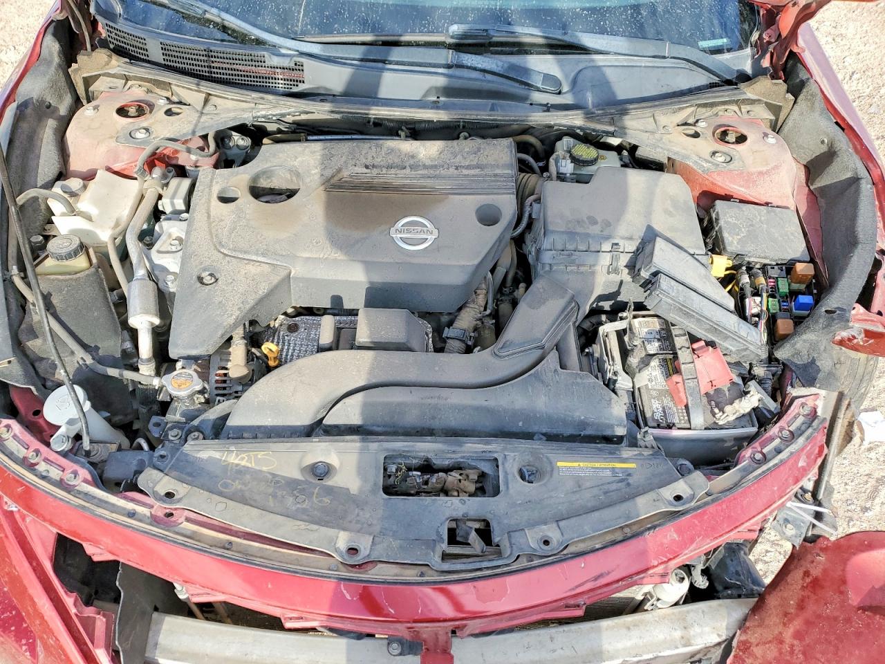 2014 Nissan Altima 2.5 S Maroon vin: 1N4AL3AP6EC418504