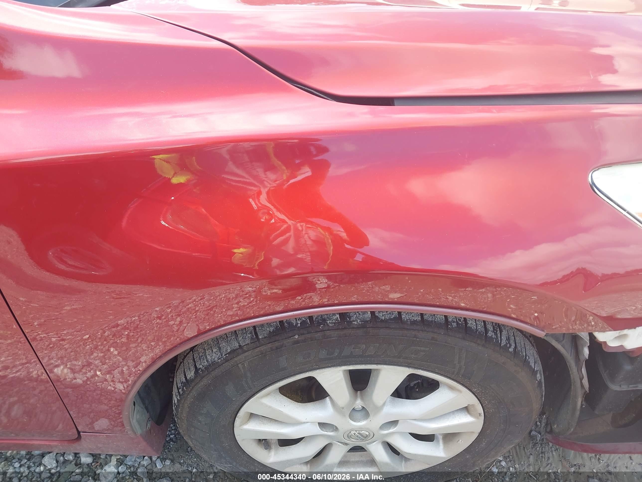 2014 Nissan Altima 2.5 S Red vin: 1N4AL3AP6EC423556