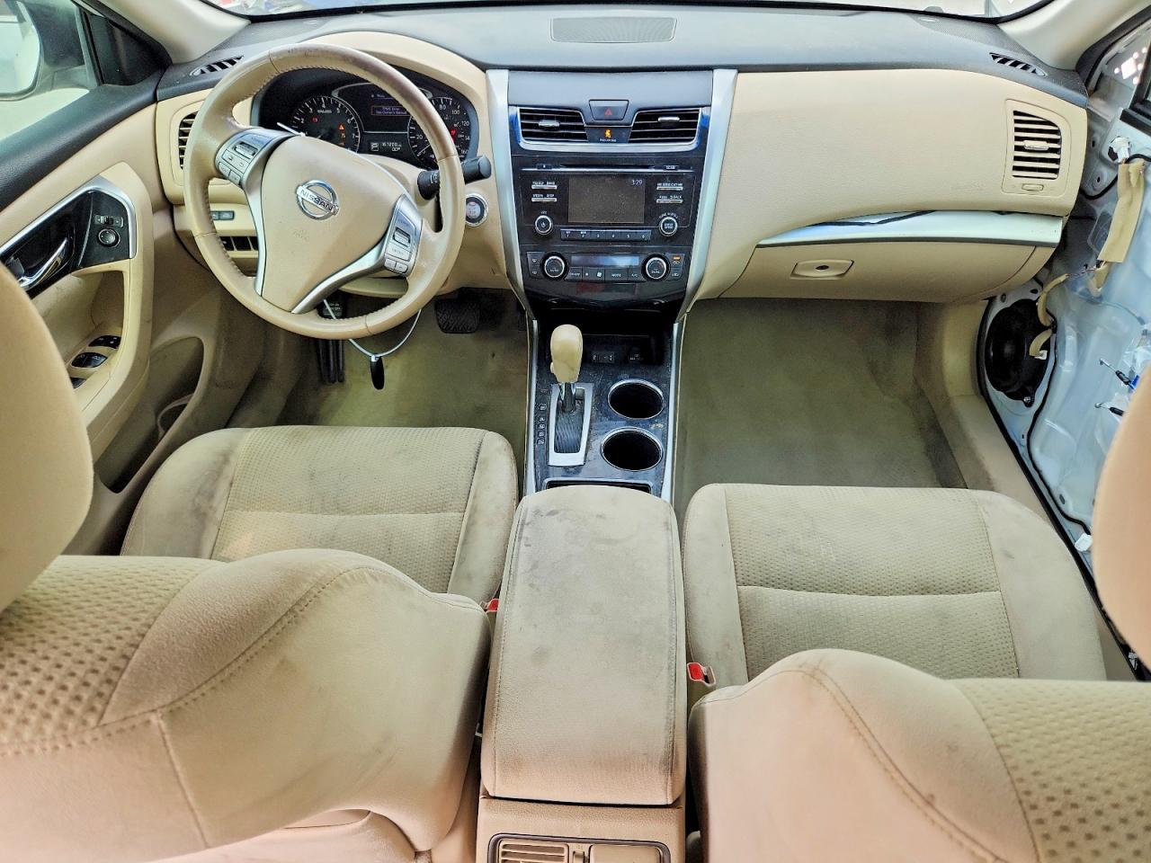 2014 Nissan Altima 2.5 Sv White vin: 1N4AL3AP6EC425565