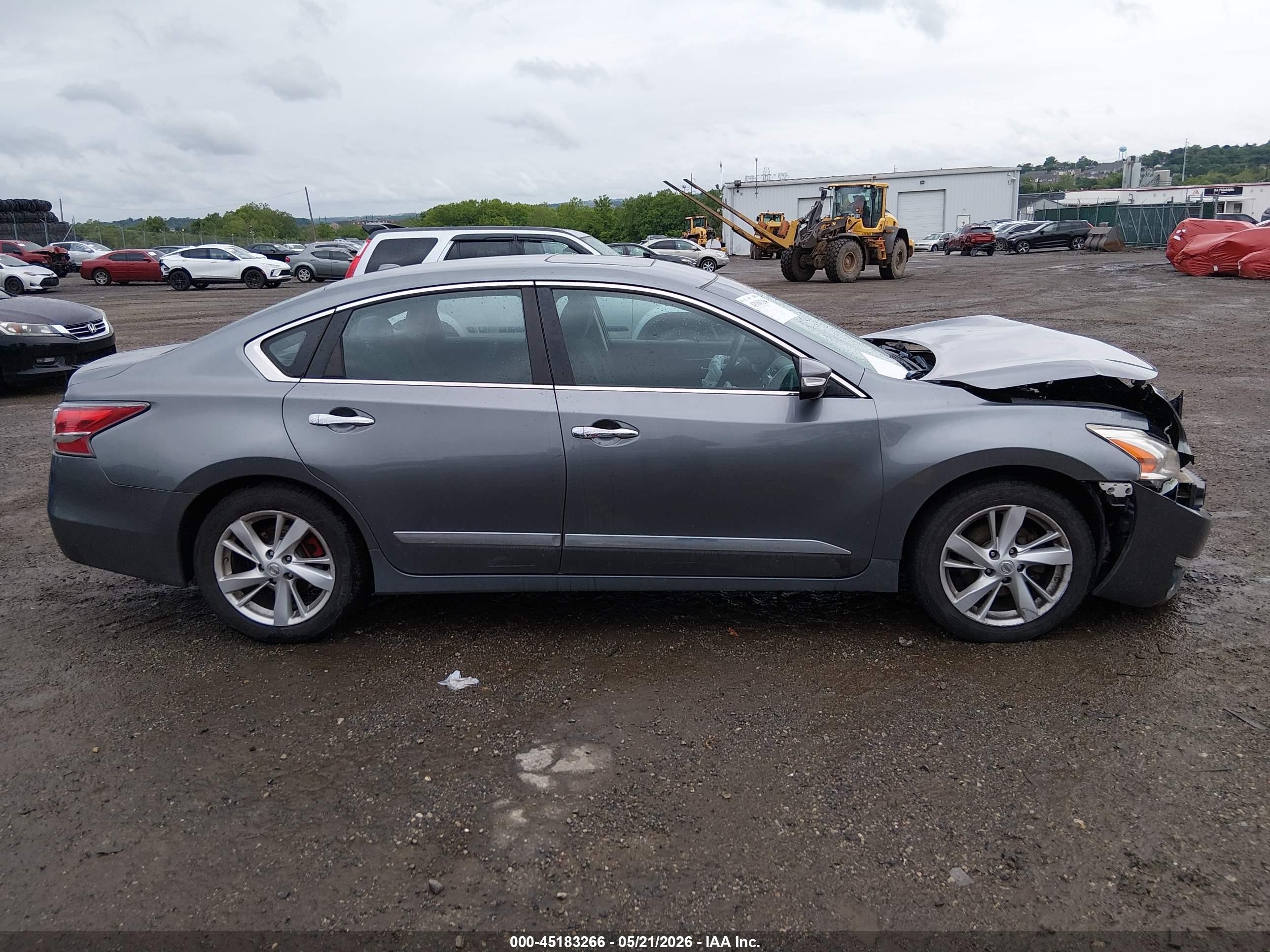 2014 Nissan Altima 2.5 Sv Gray vin: 1N4AL3AP6EC429115
