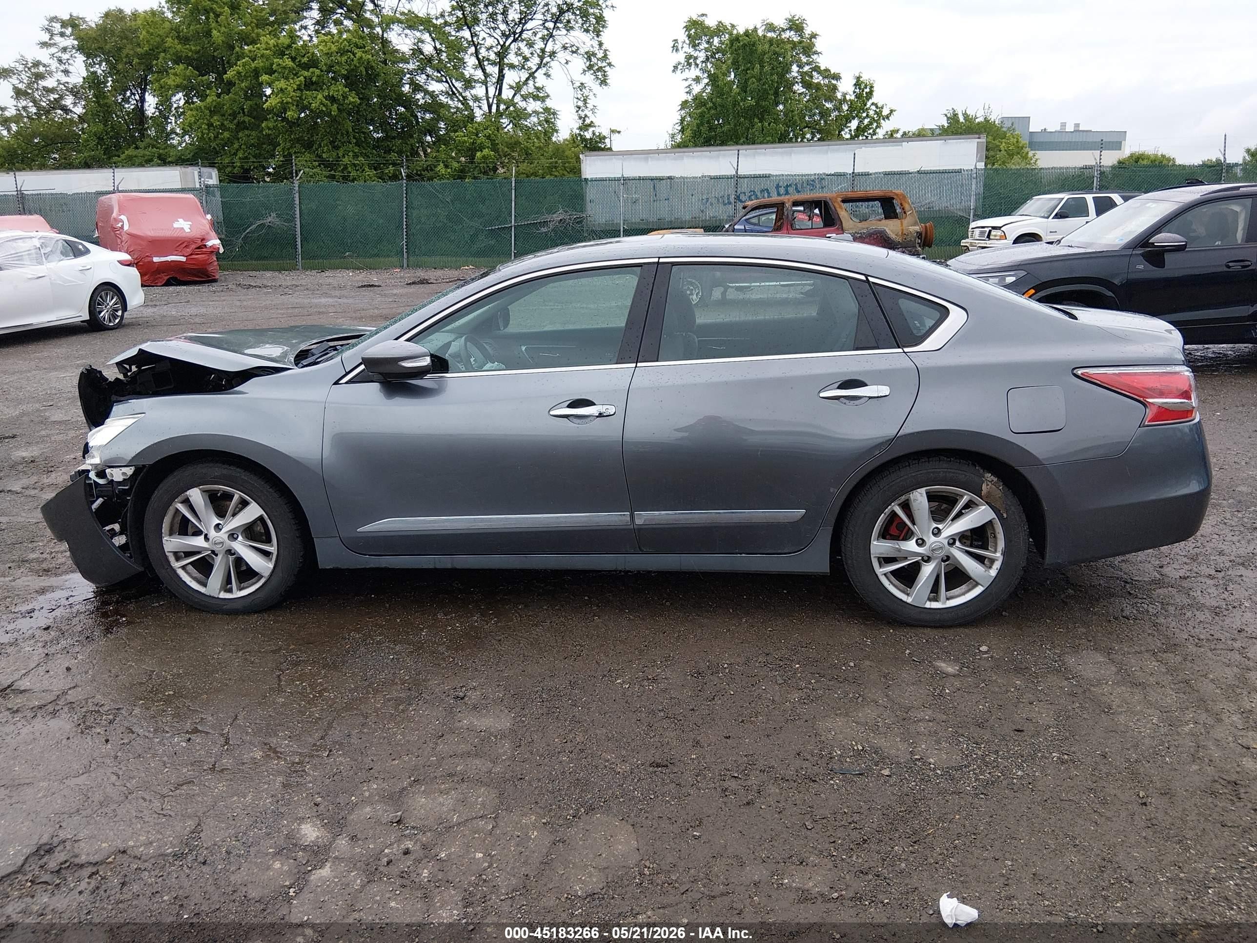 2014 Nissan Altima 2.5 Sv Gray vin: 1N4AL3AP6EC429115
