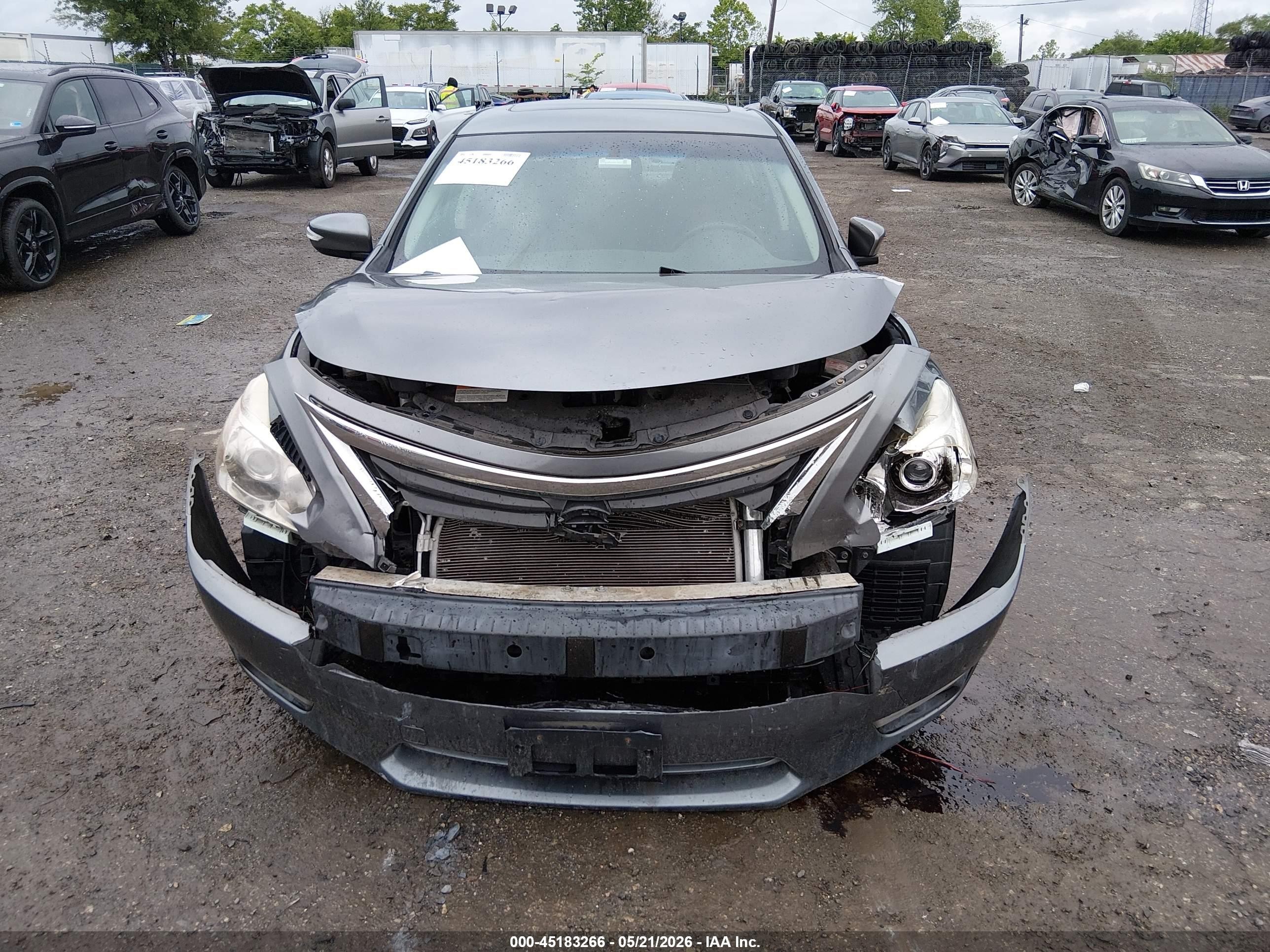 2014 Nissan Altima 2.5 Sv Gray vin: 1N4AL3AP6EC429115