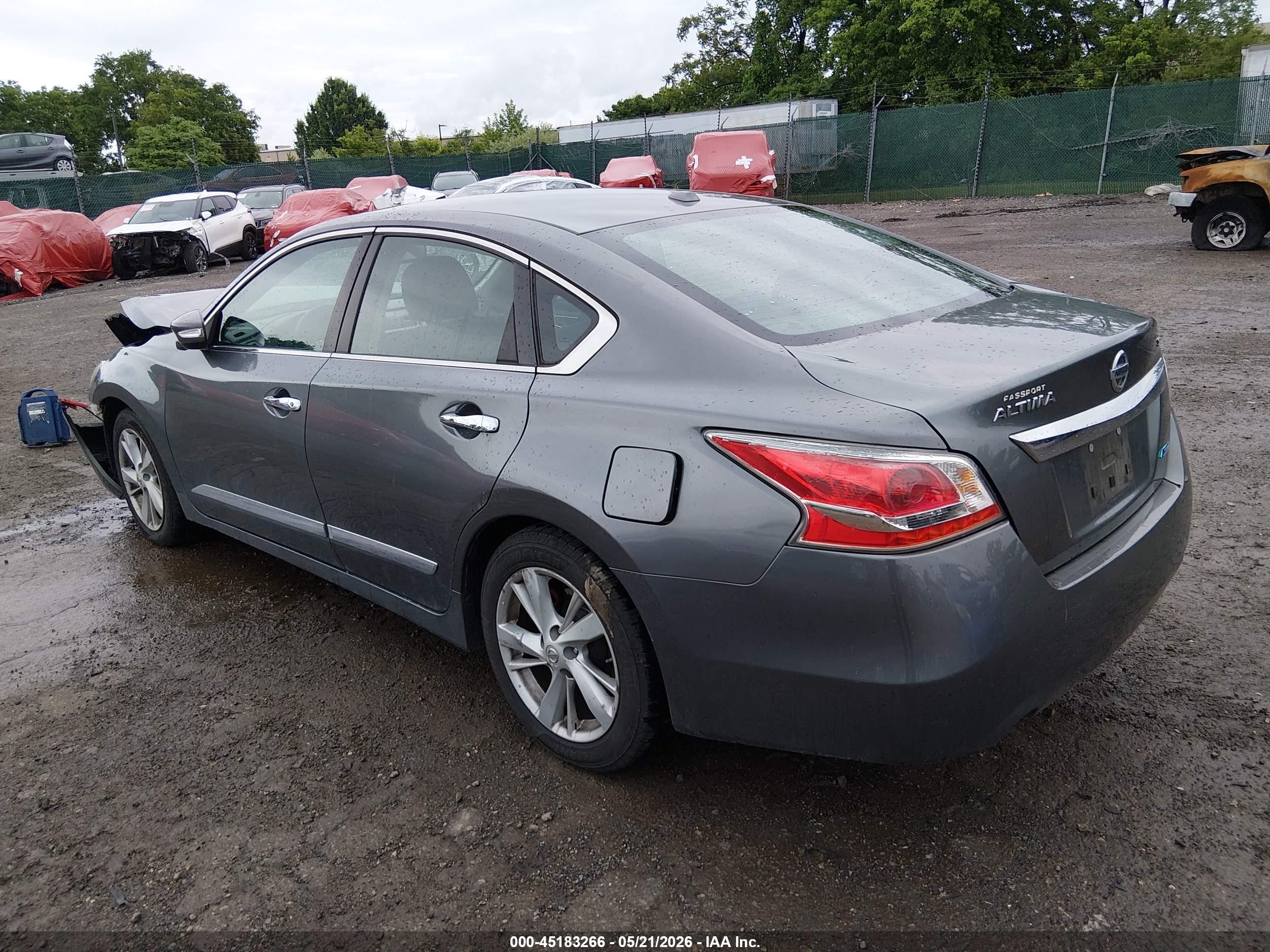 2014 Nissan Altima 2.5 Sv Gray vin: 1N4AL3AP6EC429115