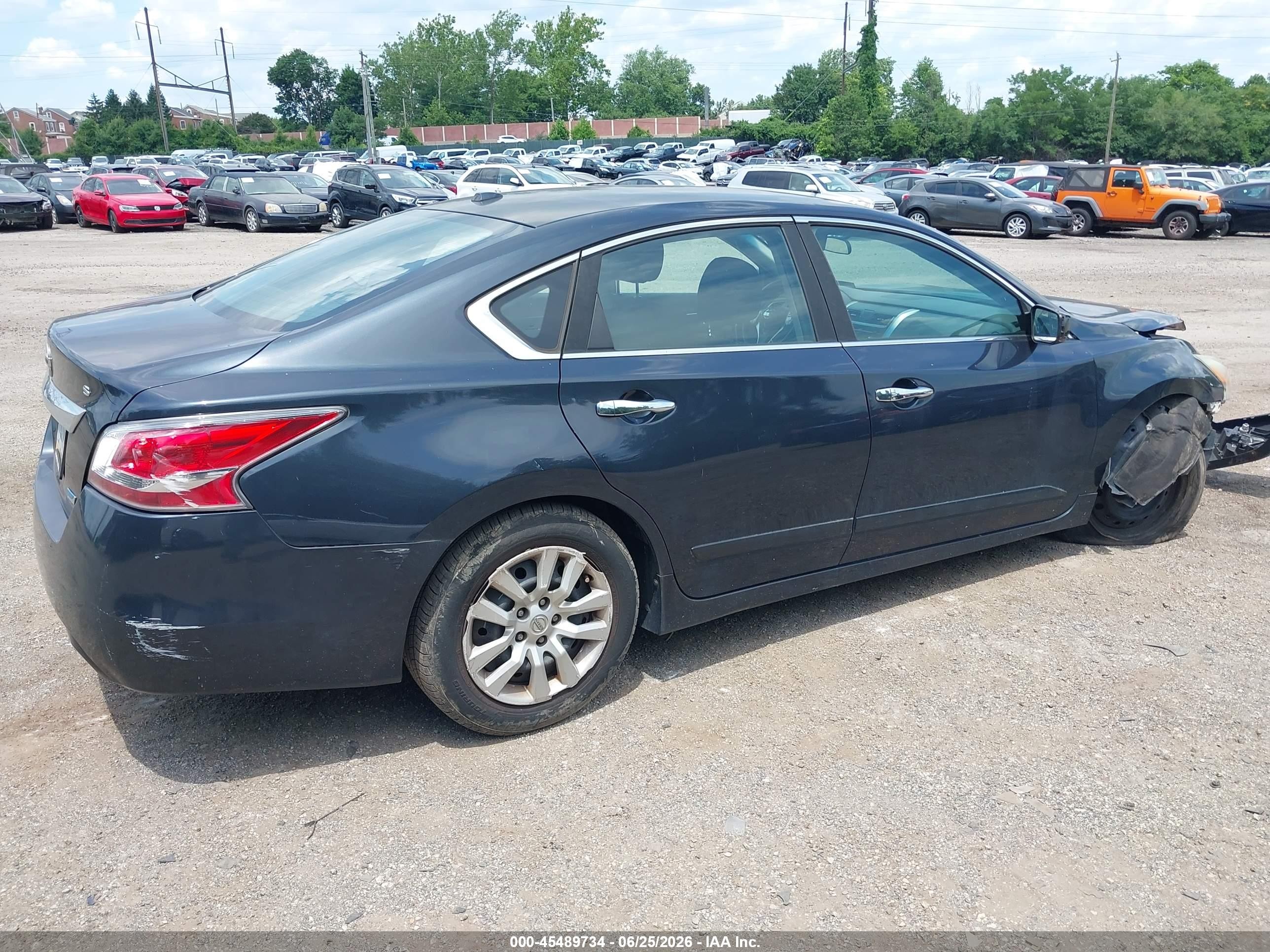 2014 Nissan Altima 2.5 S Black vin: 1N4AL3AP6EC429244