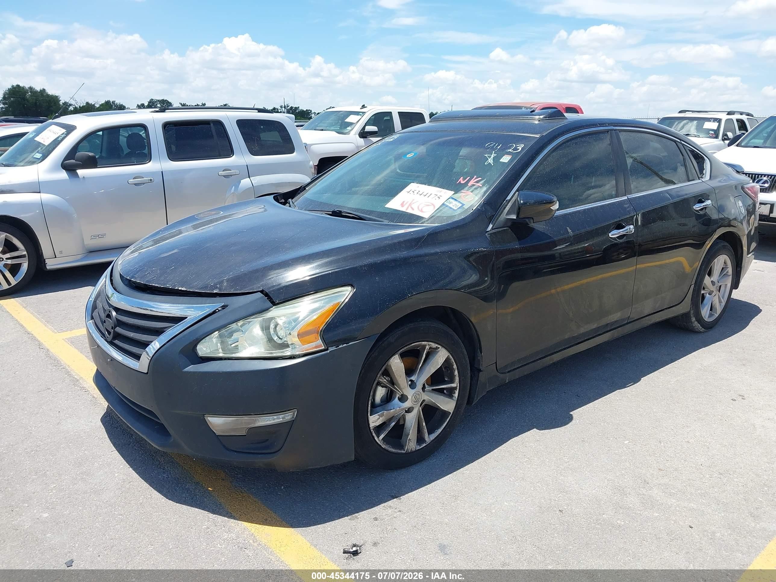 2014 Nissan Altima 2.5 Sv Black vin: 1N4AL3AP6EC429423