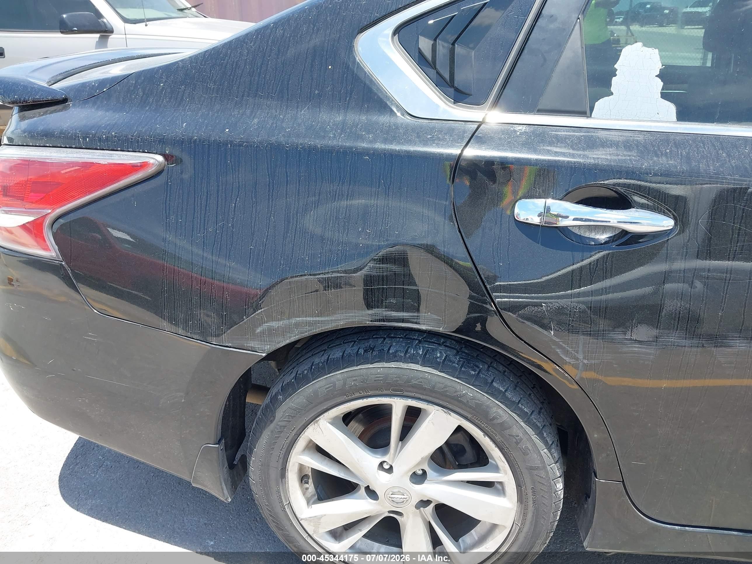 2014 Nissan Altima 2.5 Sv Black vin: 1N4AL3AP6EC429423