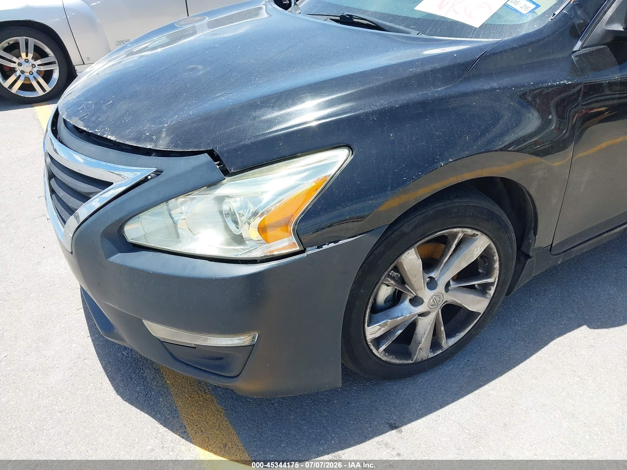 2014 Nissan Altima 2.5 Sv Black vin: 1N4AL3AP6EC429423