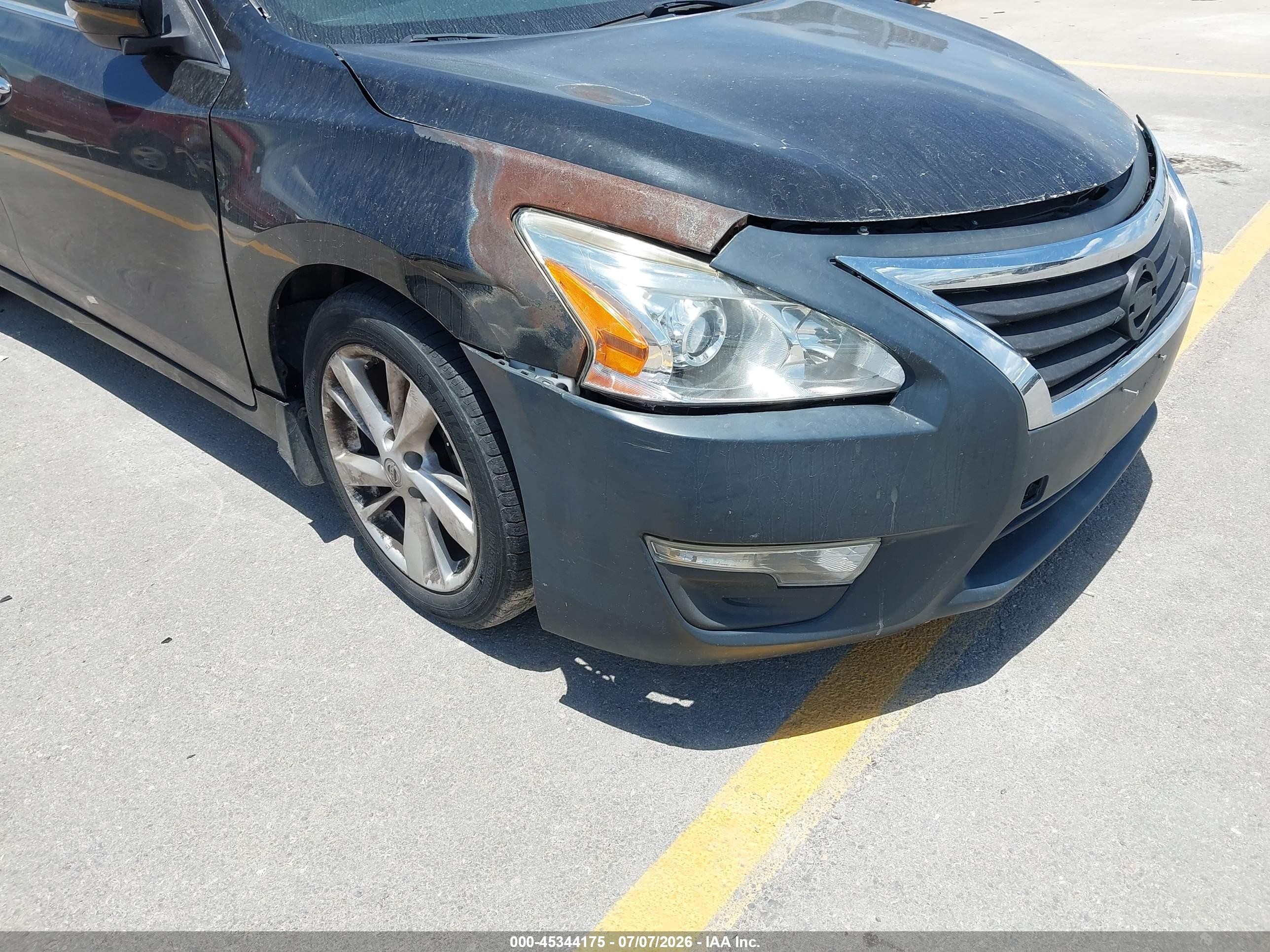 2014 Nissan Altima 2.5 Sv Black vin: 1N4AL3AP6EC429423
