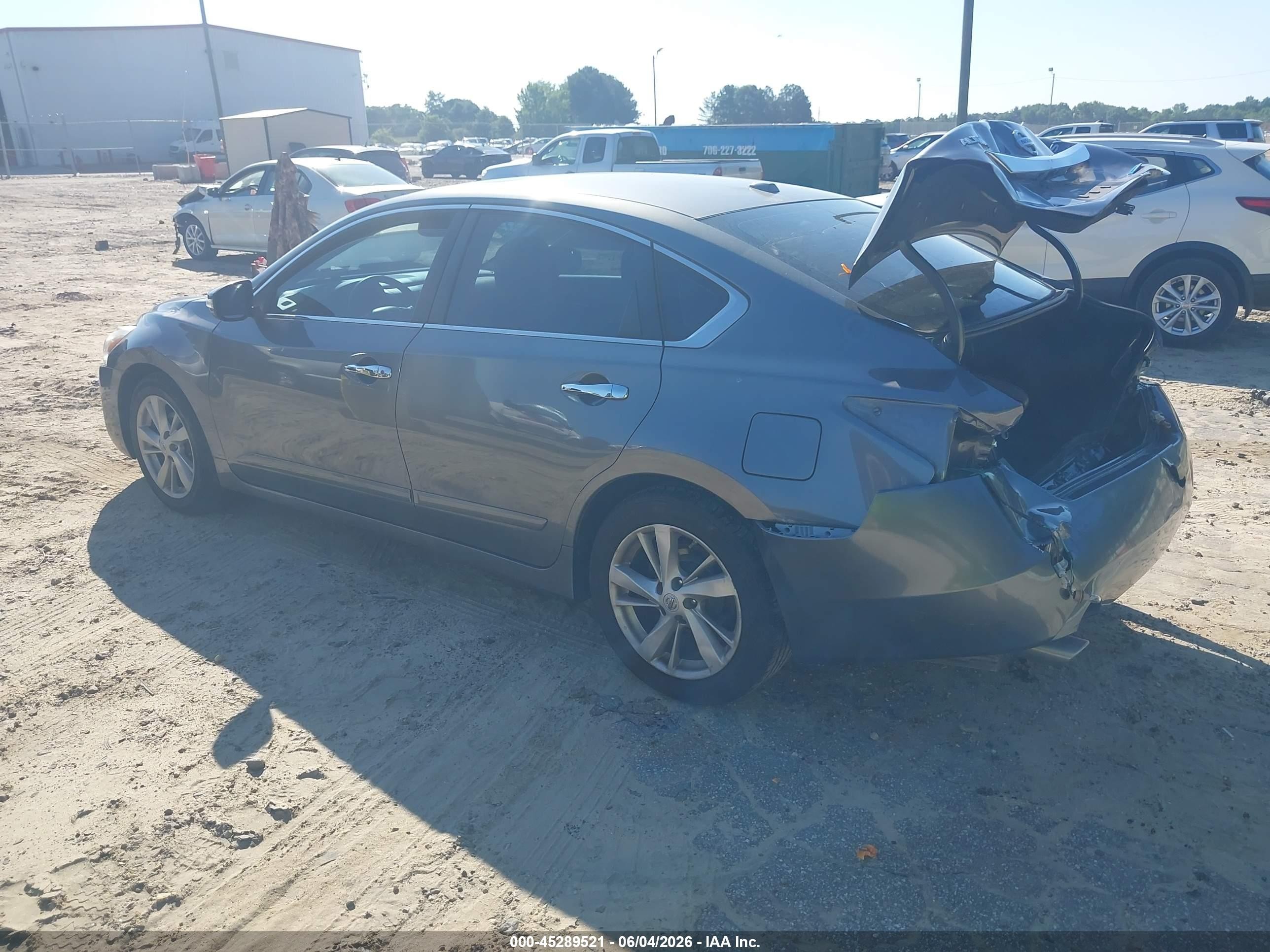 2014 Nissan Altima 2.5 Sv Gray vin: 1N4AL3AP6EC900695
