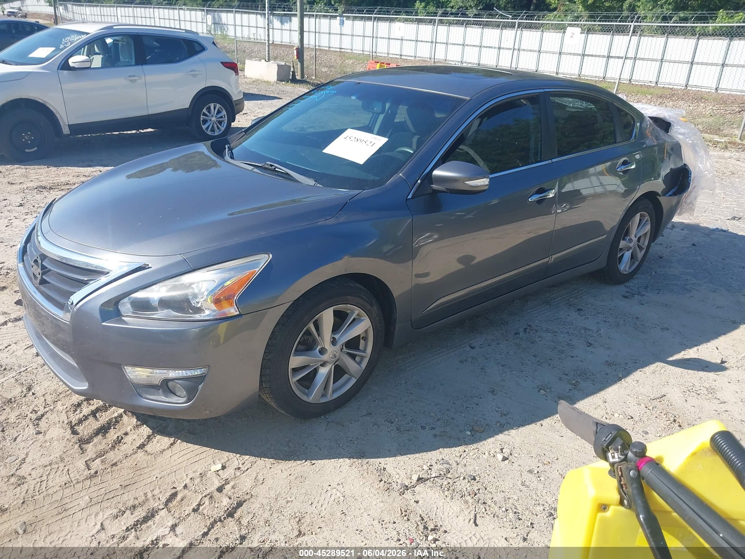2014 Nissan Altima 2.5 Sv Gray vin: 1N4AL3AP6EC900695