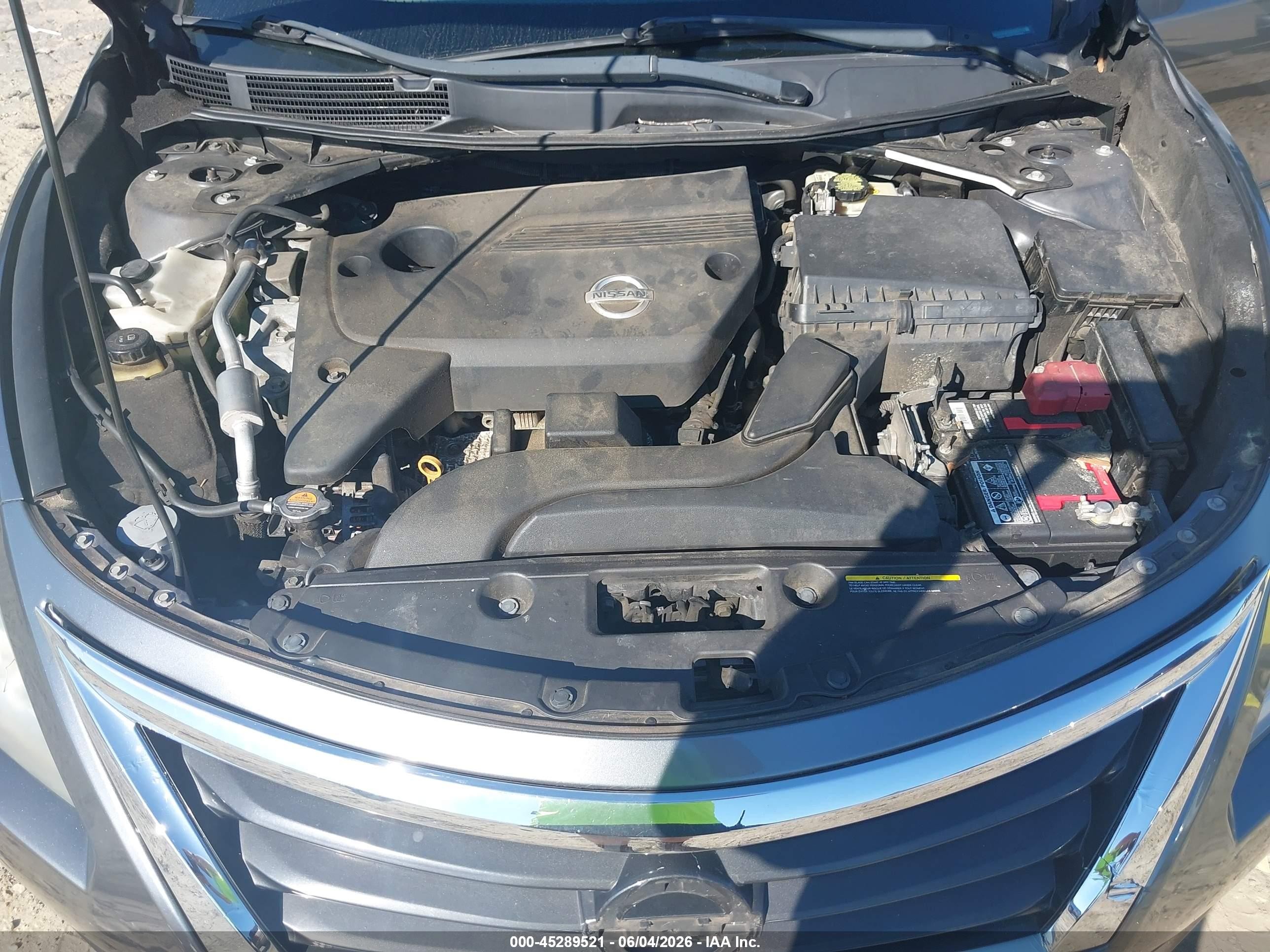 2014 Nissan Altima 2.5 Sv Gray vin: 1N4AL3AP6EC900695