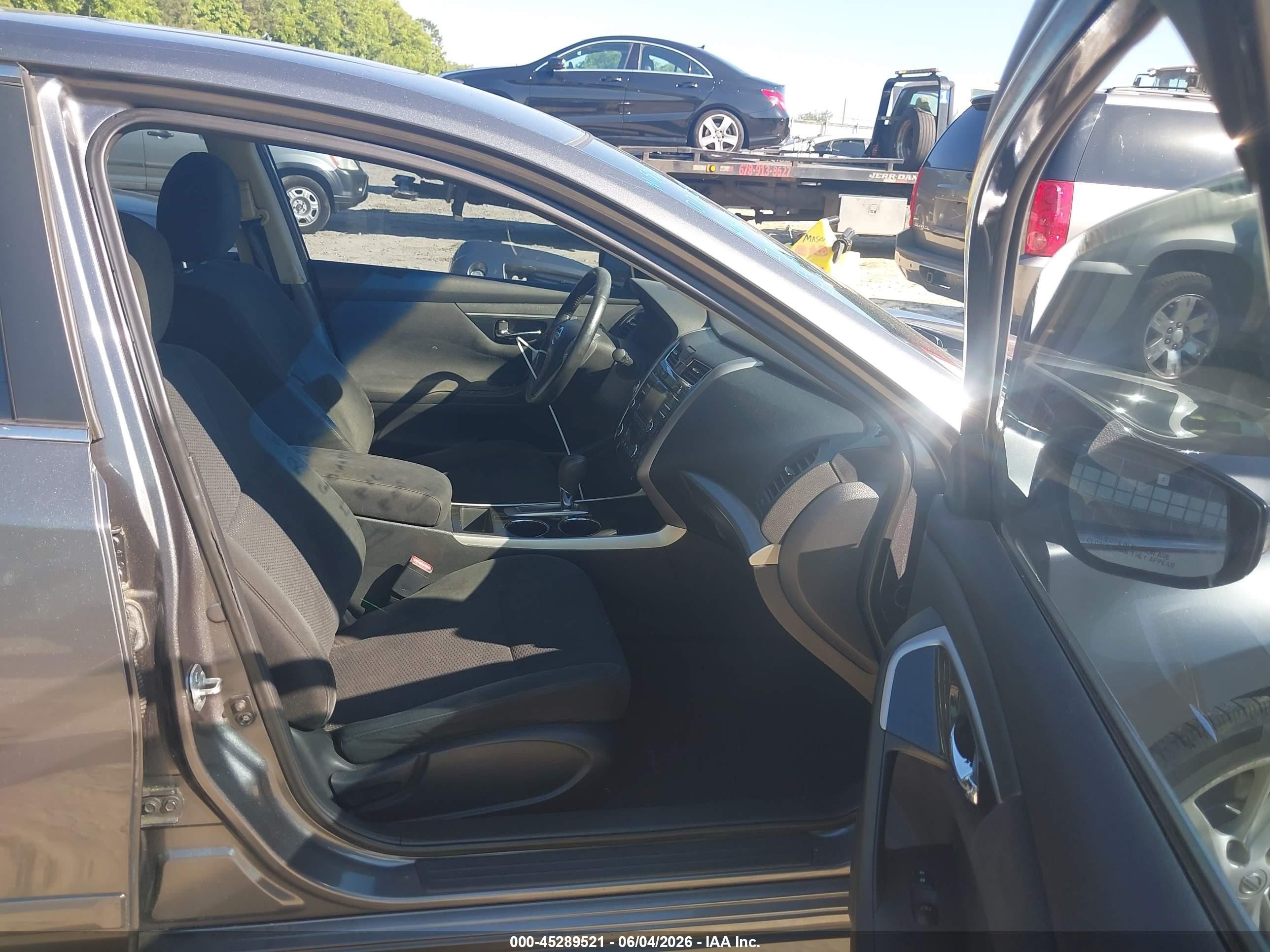 2014 Nissan Altima 2.5 Sv Gray vin: 1N4AL3AP6EC900695