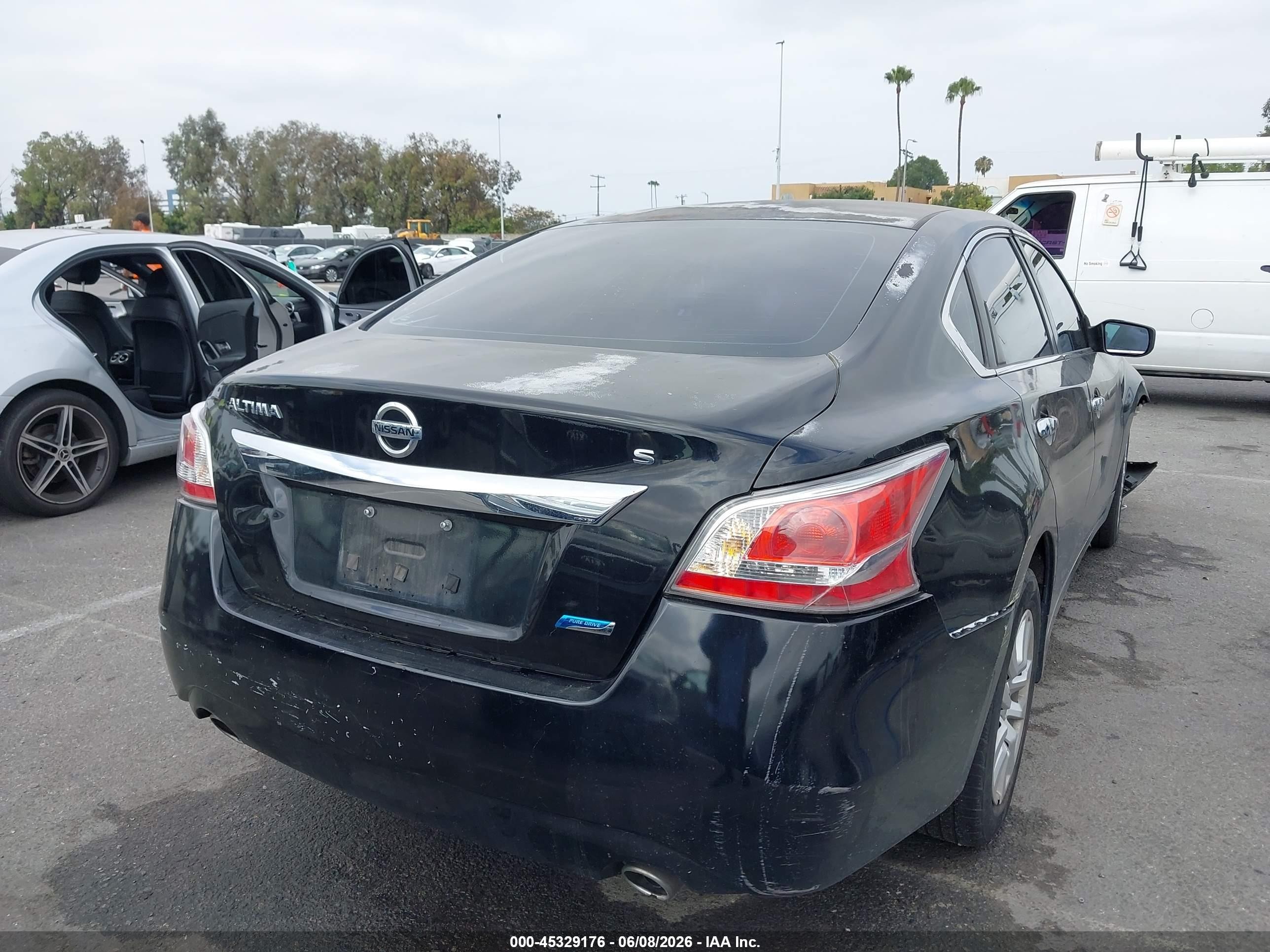 2014 Nissan Altima 2.5 S Black vin: 1N4AL3AP6EC903614