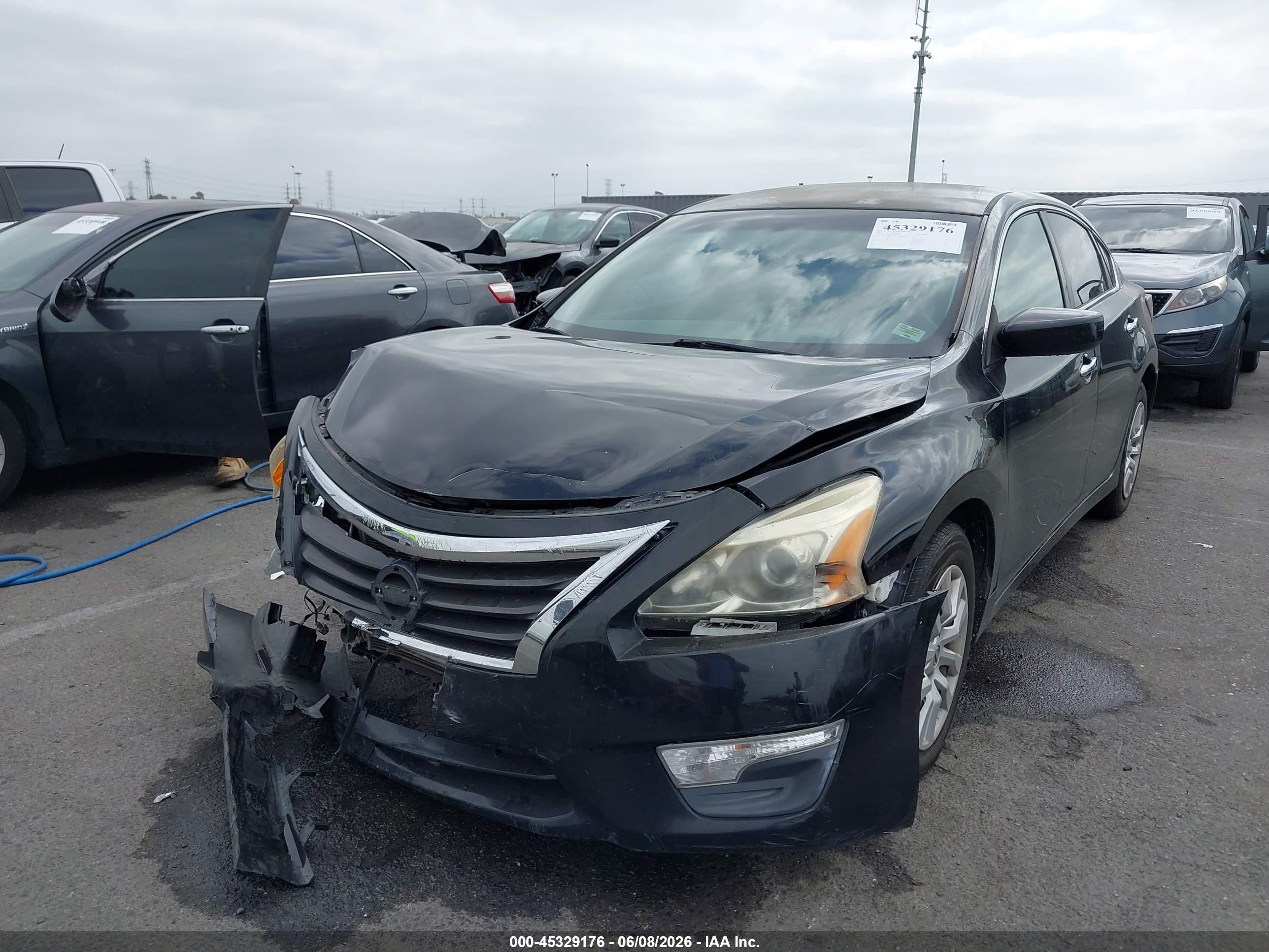 2014 Nissan Altima 2.5 S Black vin: 1N4AL3AP6EC903614