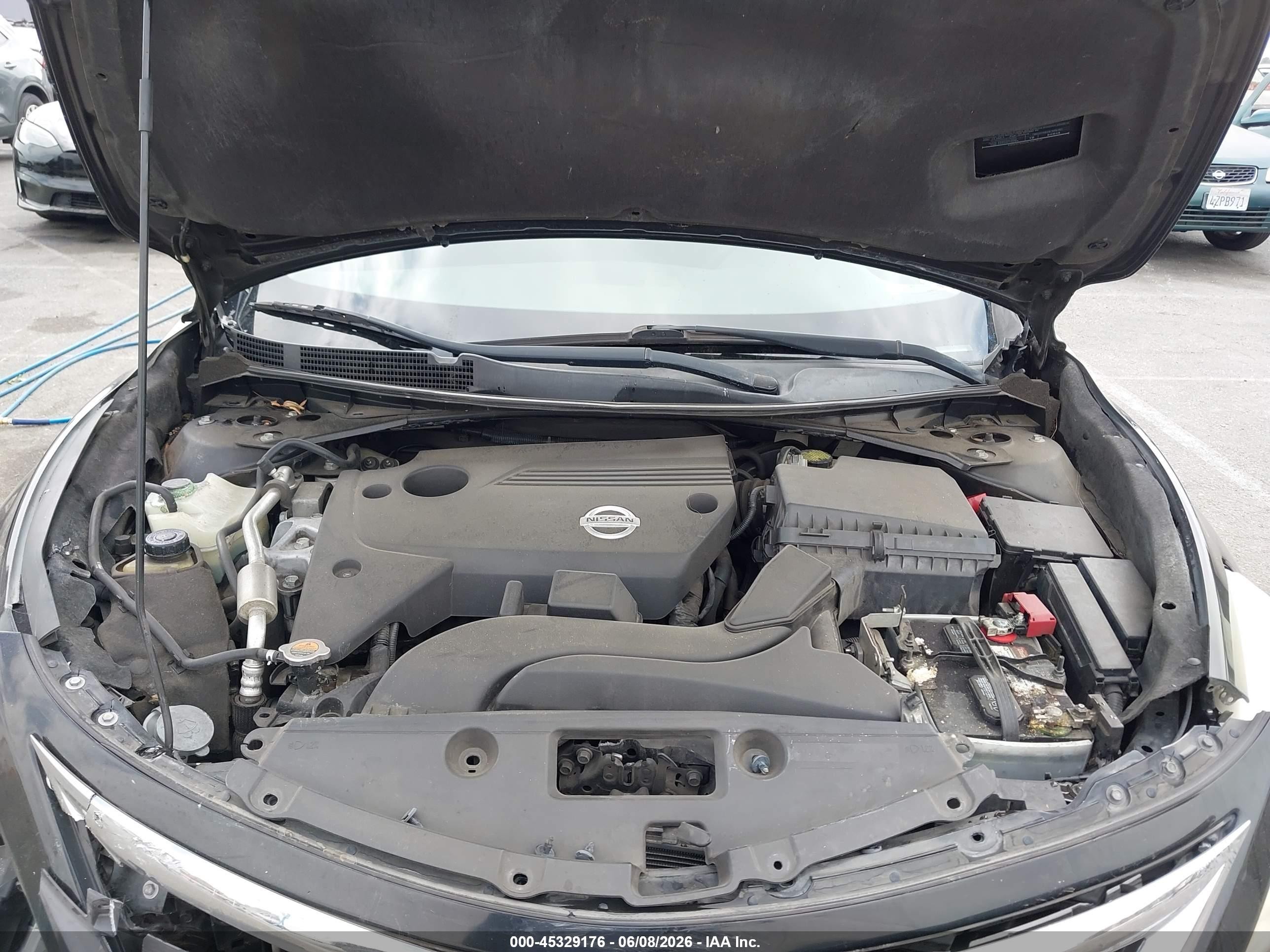 2014 Nissan Altima 2.5 S Black vin: 1N4AL3AP6EC903614