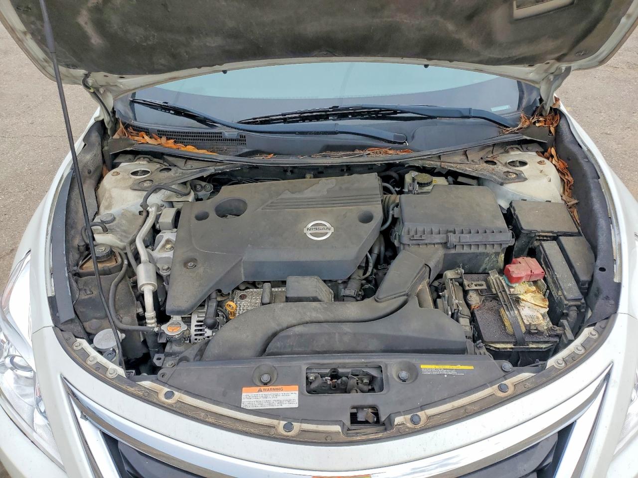 2014 Nissan Altima 2.5 White vin: 1N4AL3AP6EN210496