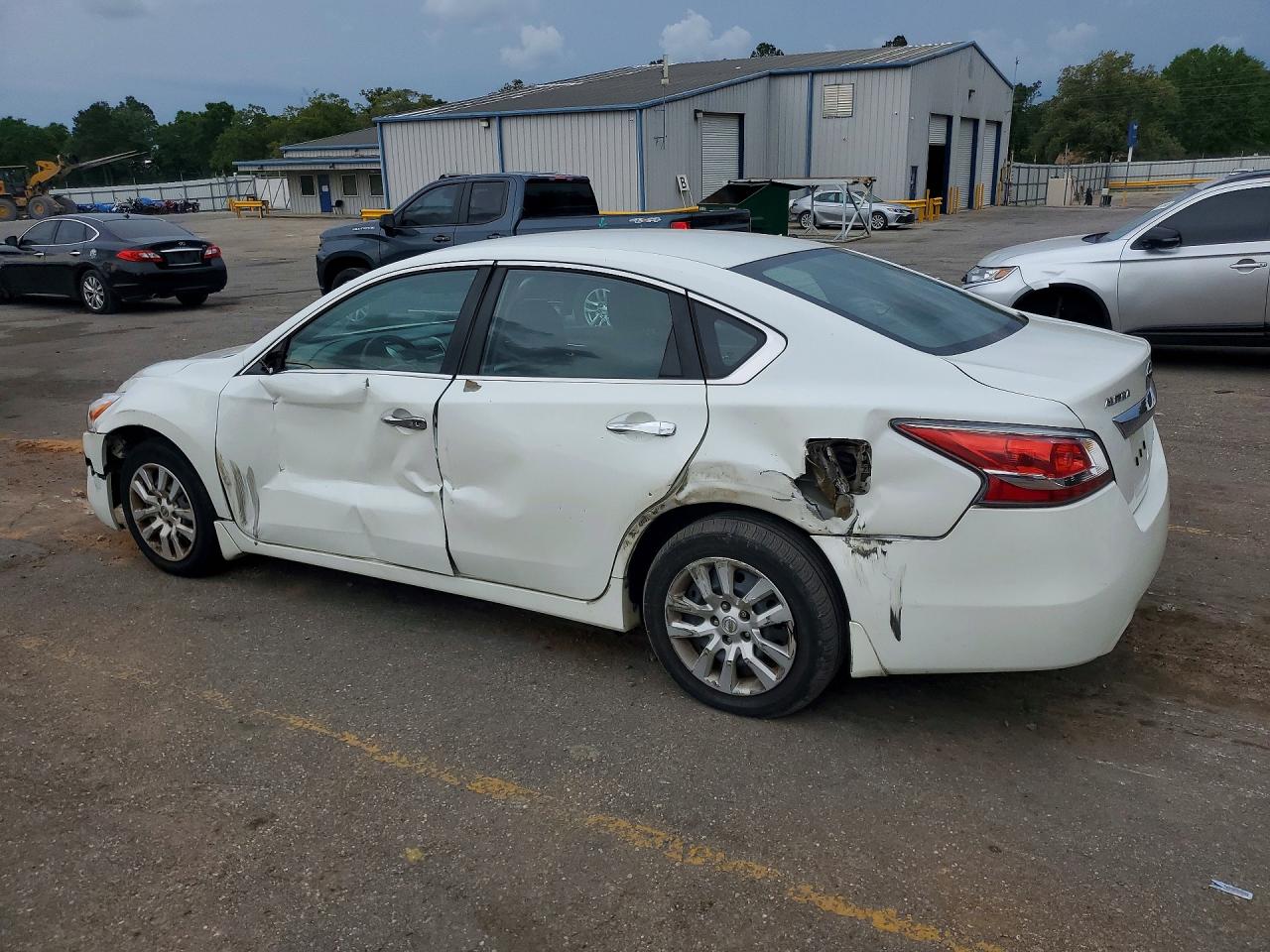 2014 Nissan Altima 2.5 White vin: 1N4AL3AP6EN210496