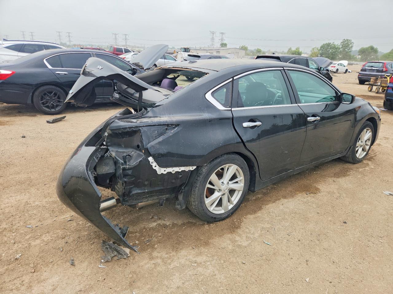 2014 Nissan Altima 2.5 Sv Black vin: 1N4AL3AP6EN220932