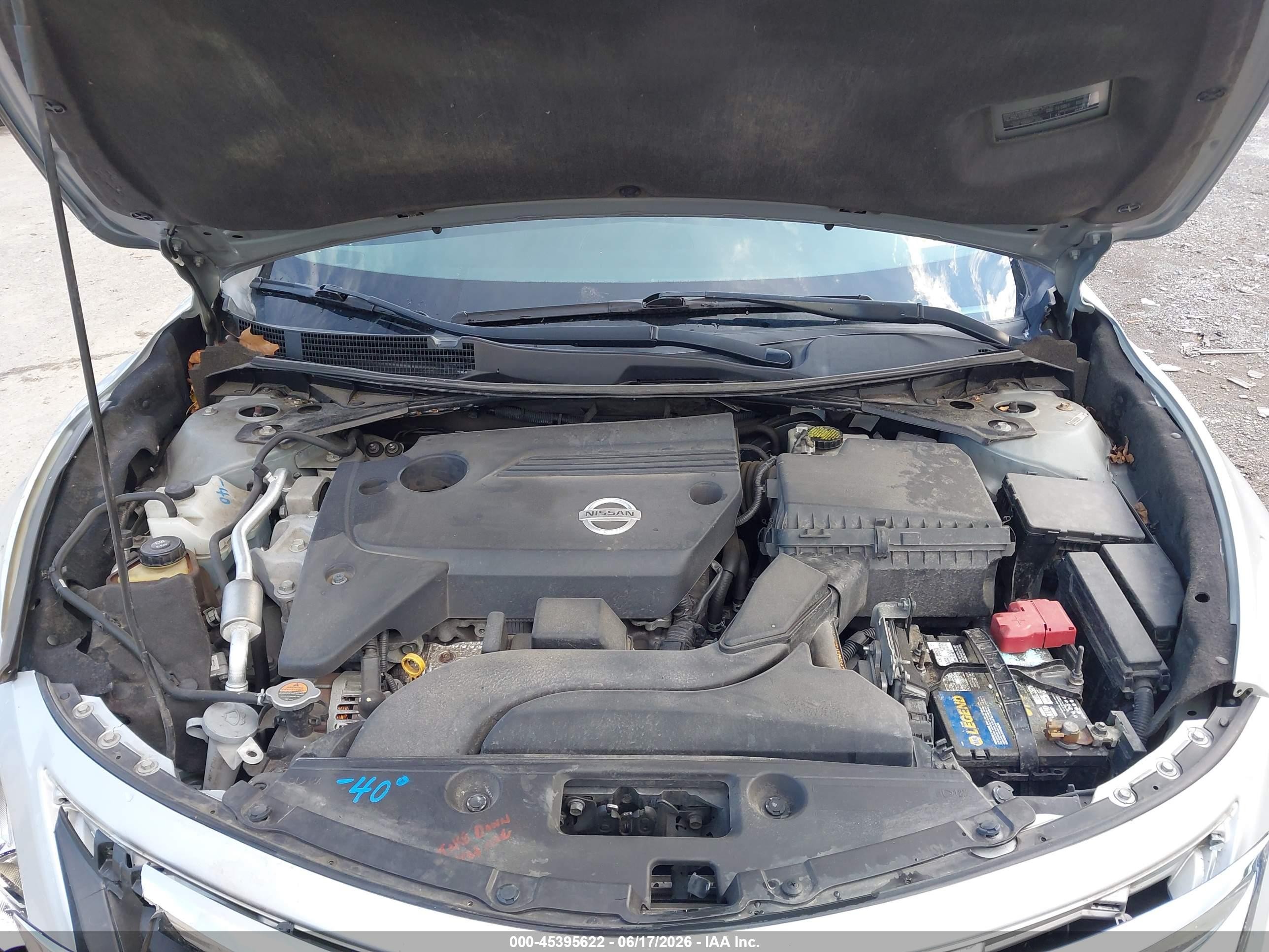 2014 Nissan Altima 2.5 S Silver vin: 1N4AL3AP6EN223121