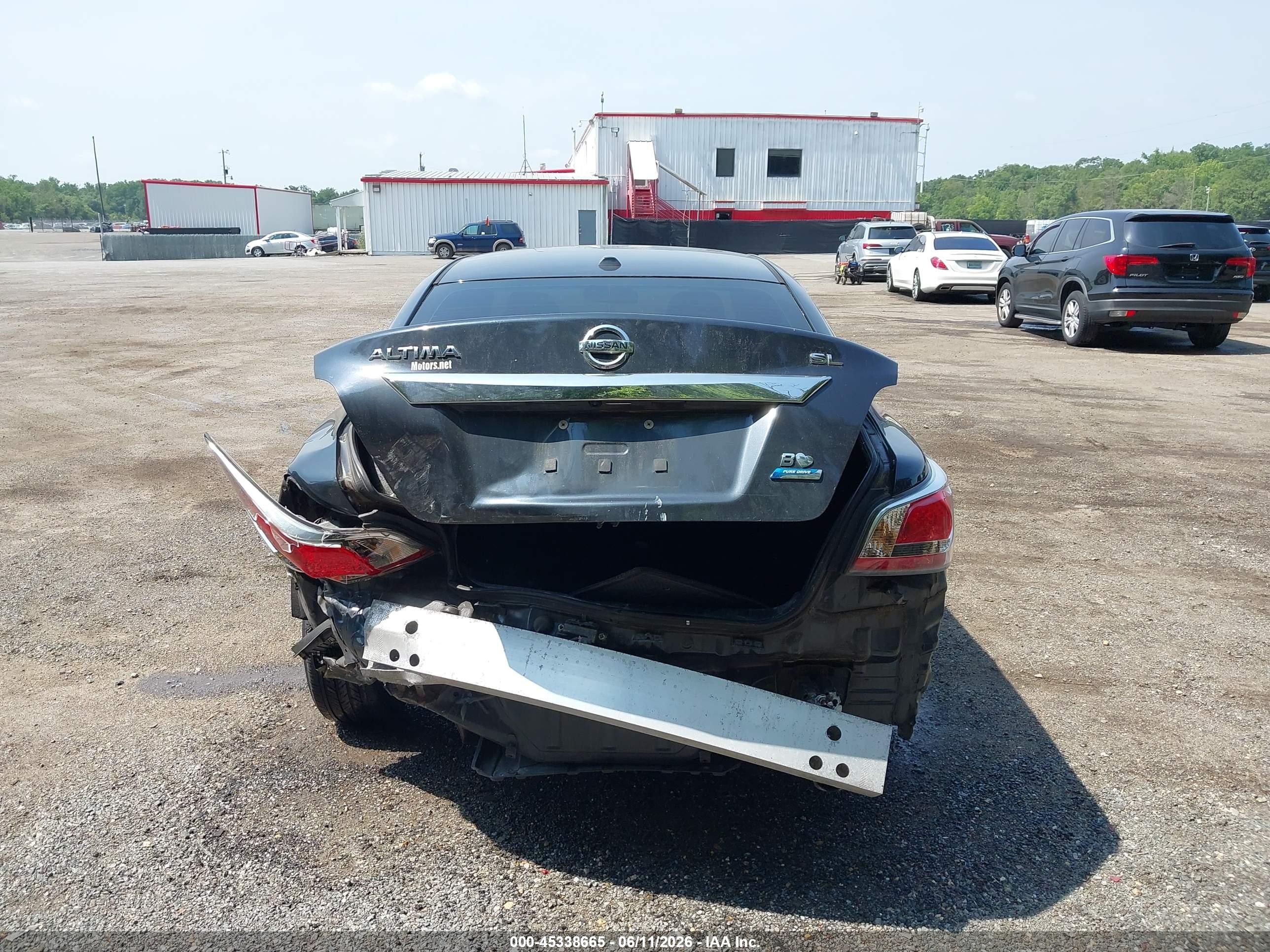 2014 Nissan Altima 2.5 Sl Black vin: 1N4AL3AP6EN225578