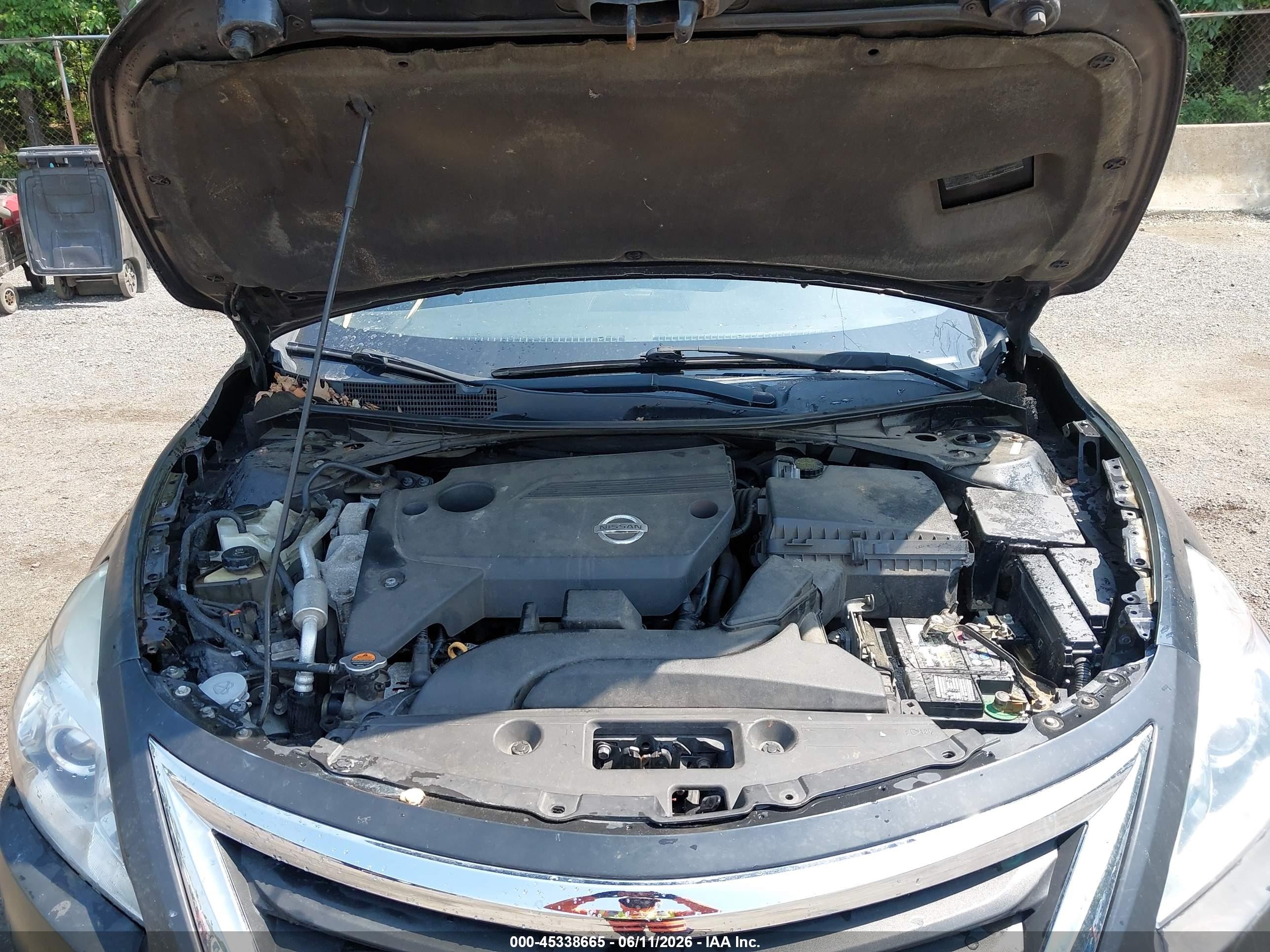 2014 Nissan Altima 2.5 Sl Black vin: 1N4AL3AP6EN225578