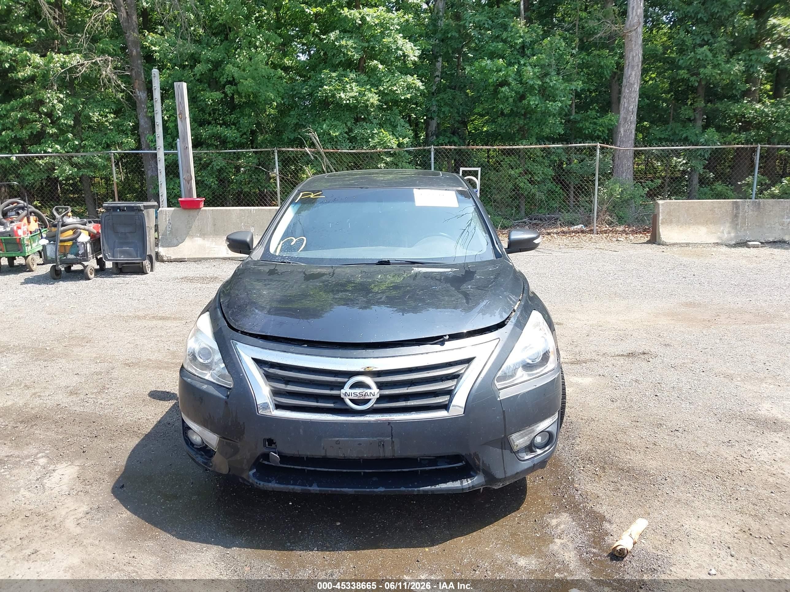 2014 Nissan Altima 2.5 Sl Black vin: 1N4AL3AP6EN225578