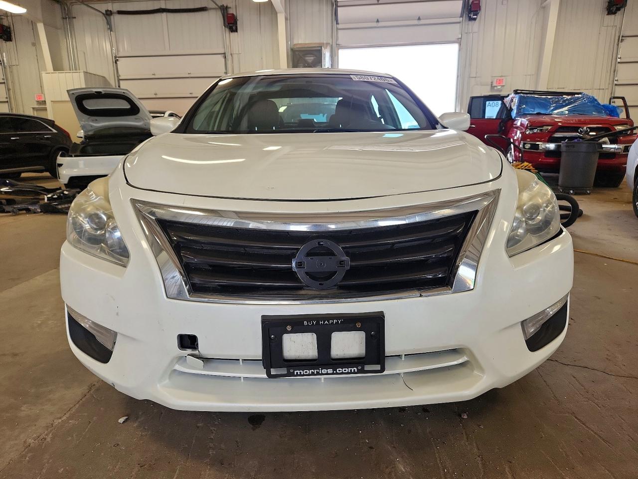 2014 Nissan Altima 2.5 Sv White vin: 1N4AL3AP6EN243403