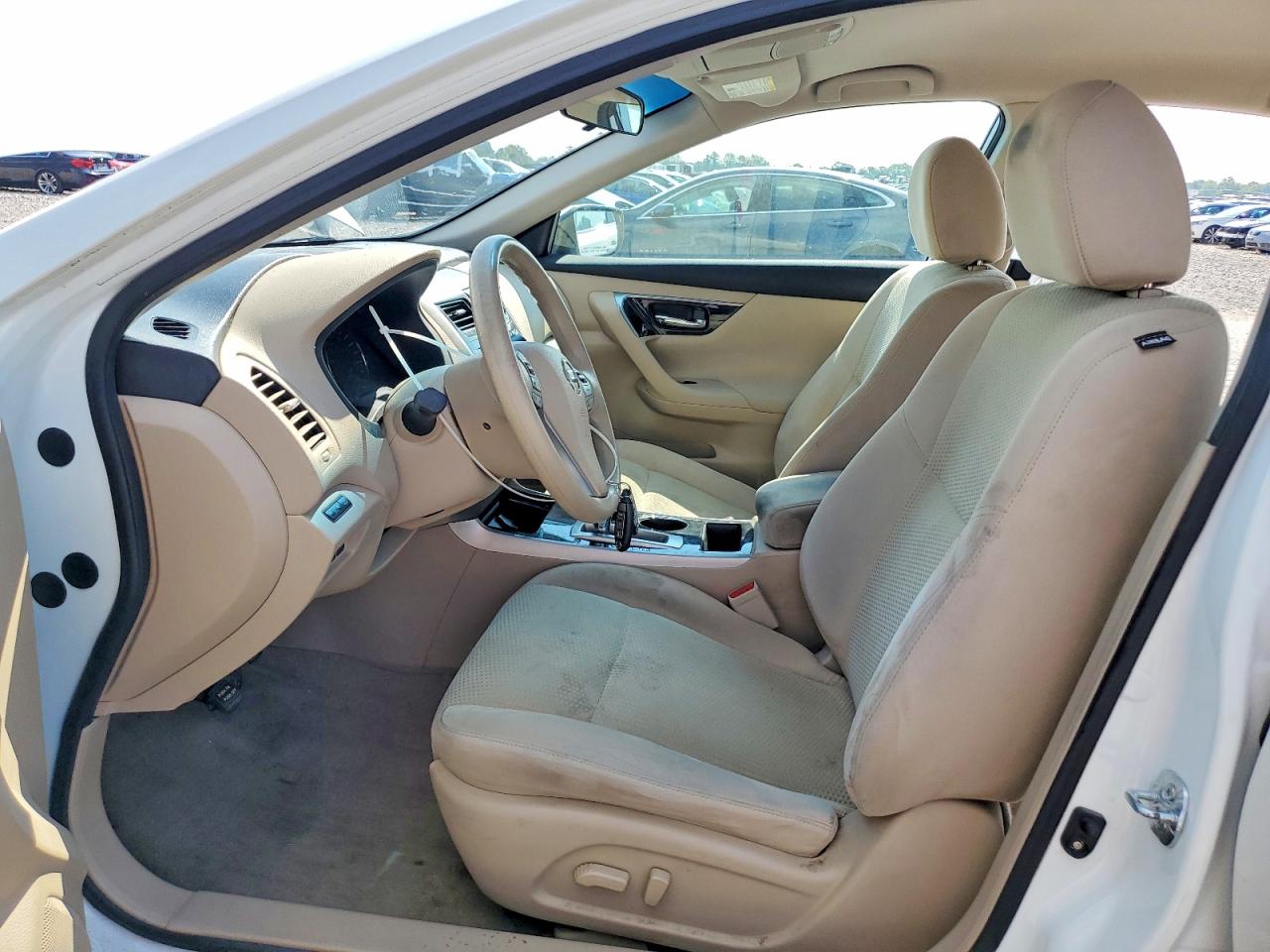 2014 Nissan Altima 2.5 S White vin: 1N4AL3AP6EN245944