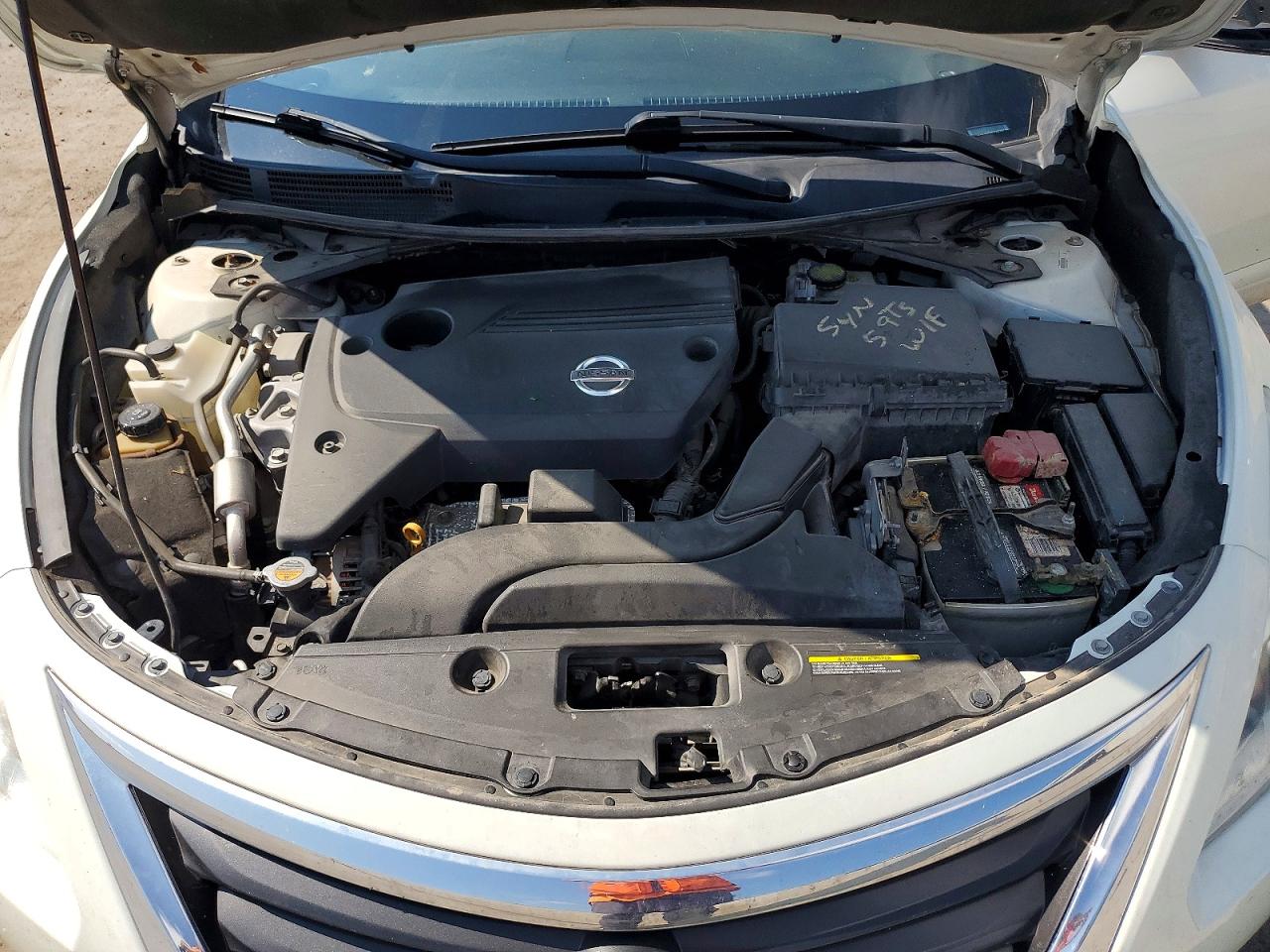 2014 Nissan Altima 2.5 S White vin: 1N4AL3AP6EN245944