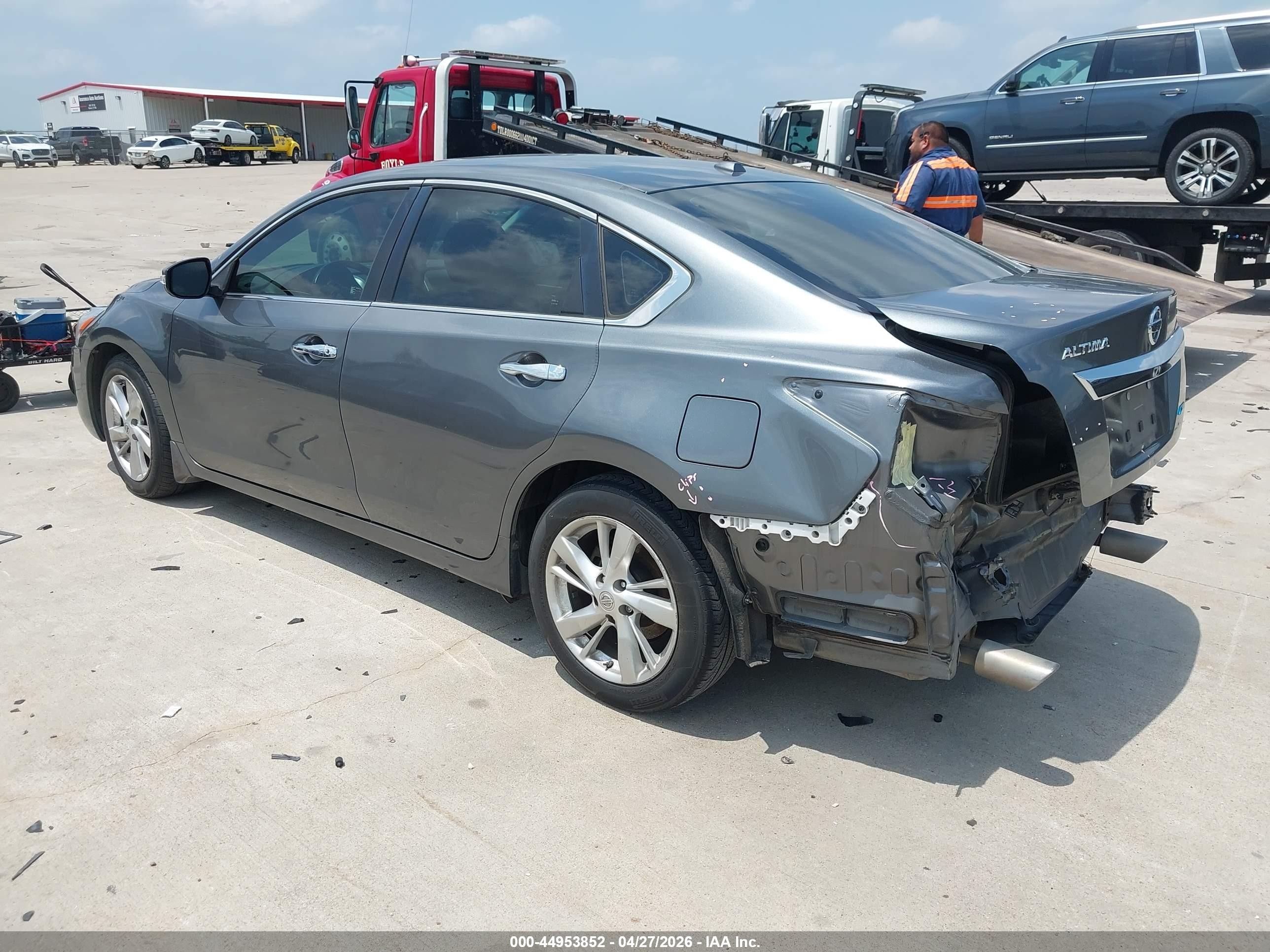2014 Nissan Altima 2.5 Sl Gray vin: 1N4AL3AP6EN249685