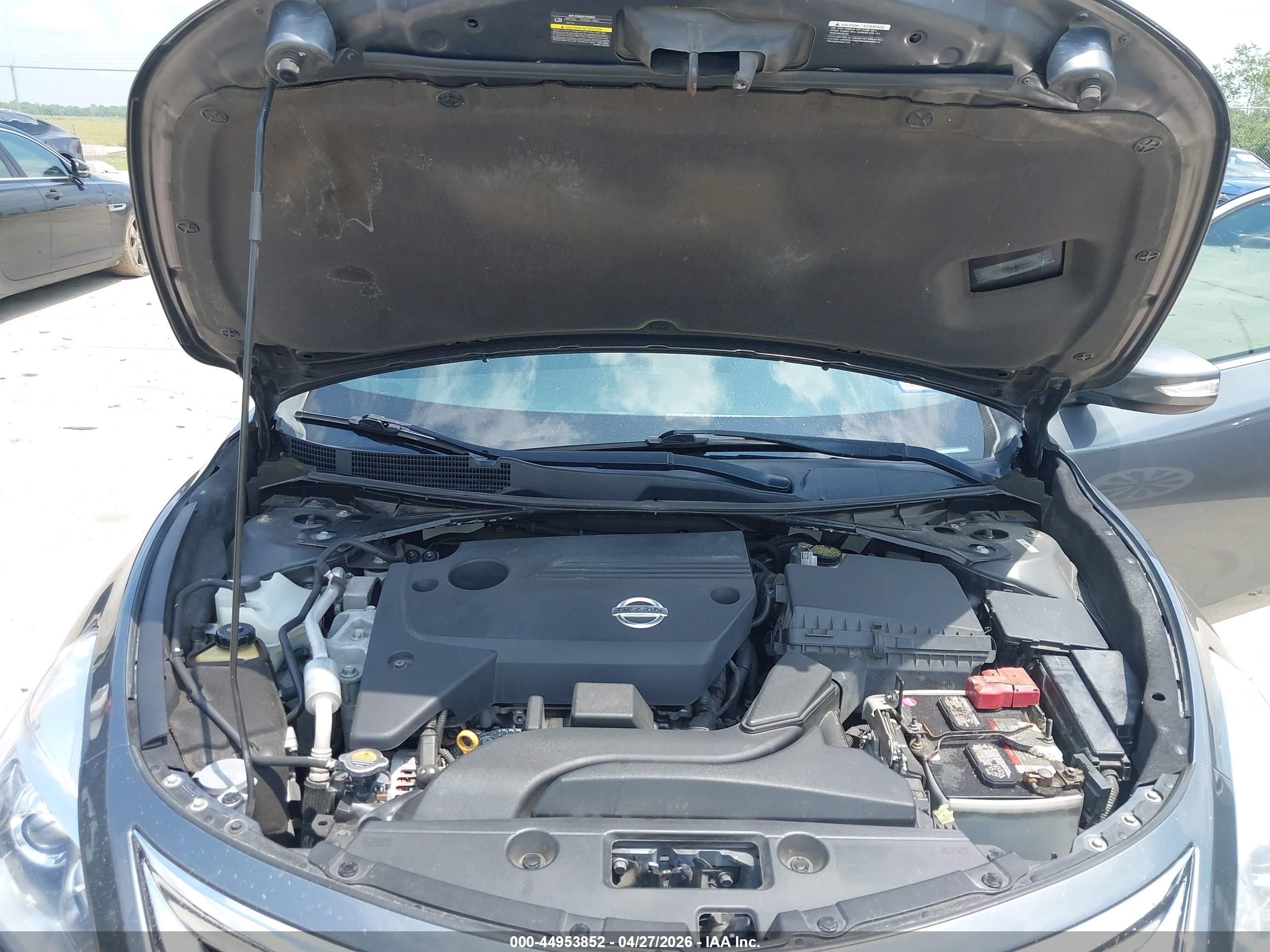 2014 Nissan Altima 2.5 Sl Gray vin: 1N4AL3AP6EN249685