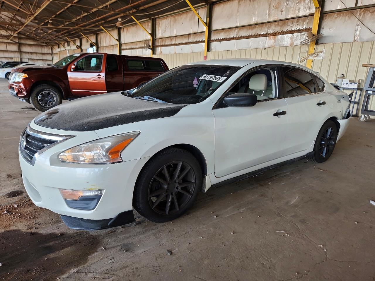 2014 Nissan Altima 2.5 S White vin: 1N4AL3AP6EN336387