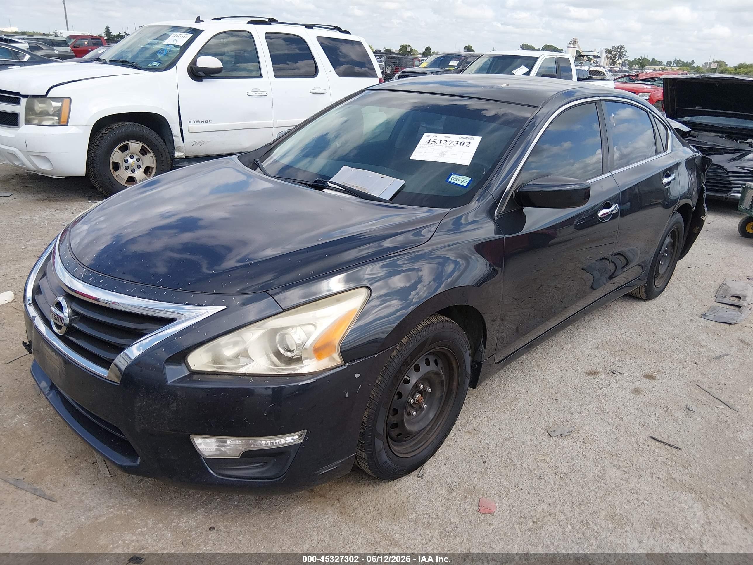 2014 Nissan Altima 2.5 S Black vin: 1N4AL3AP6EN344103