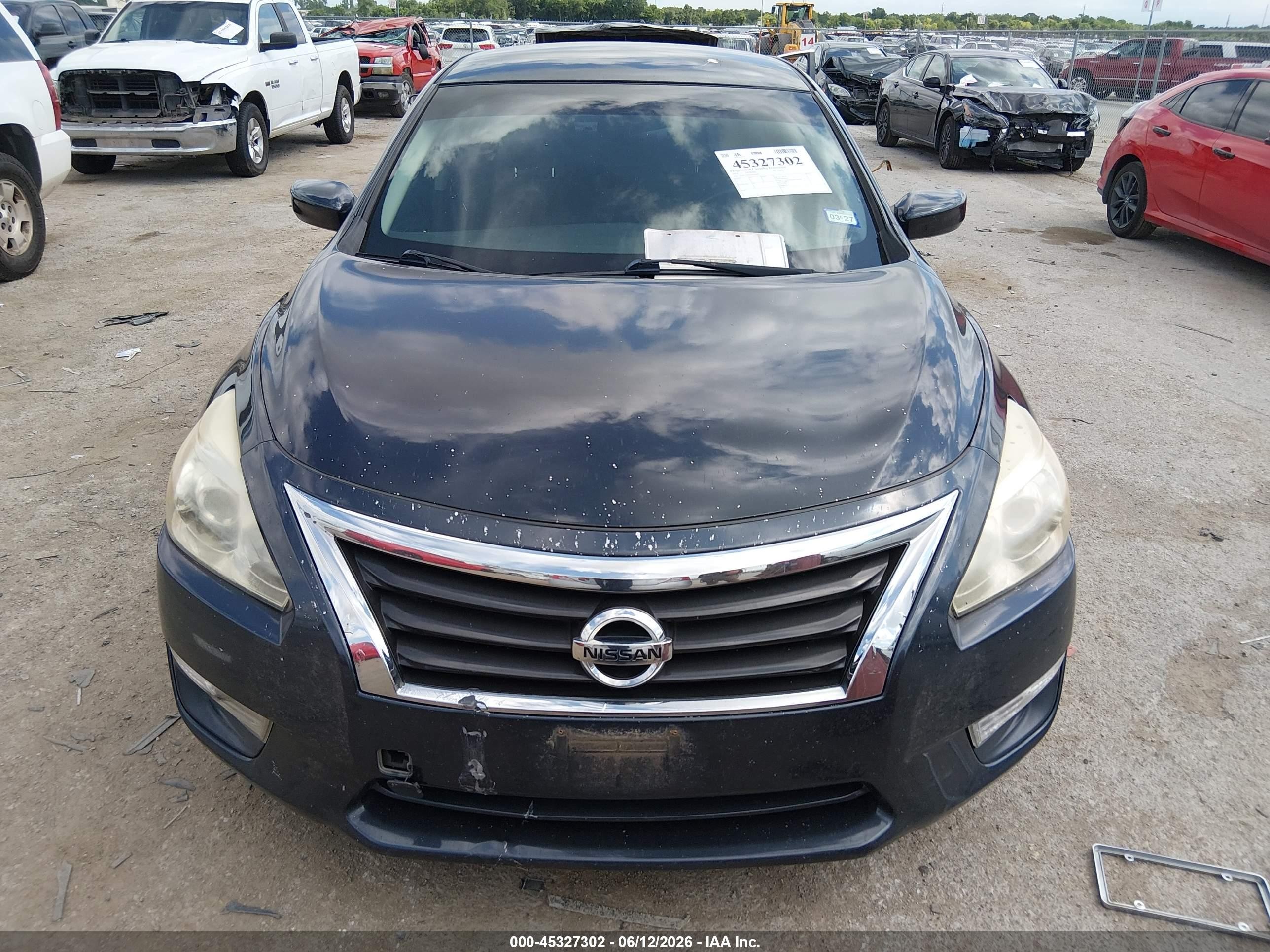 2014 Nissan Altima 2.5 S Black vin: 1N4AL3AP6EN344103